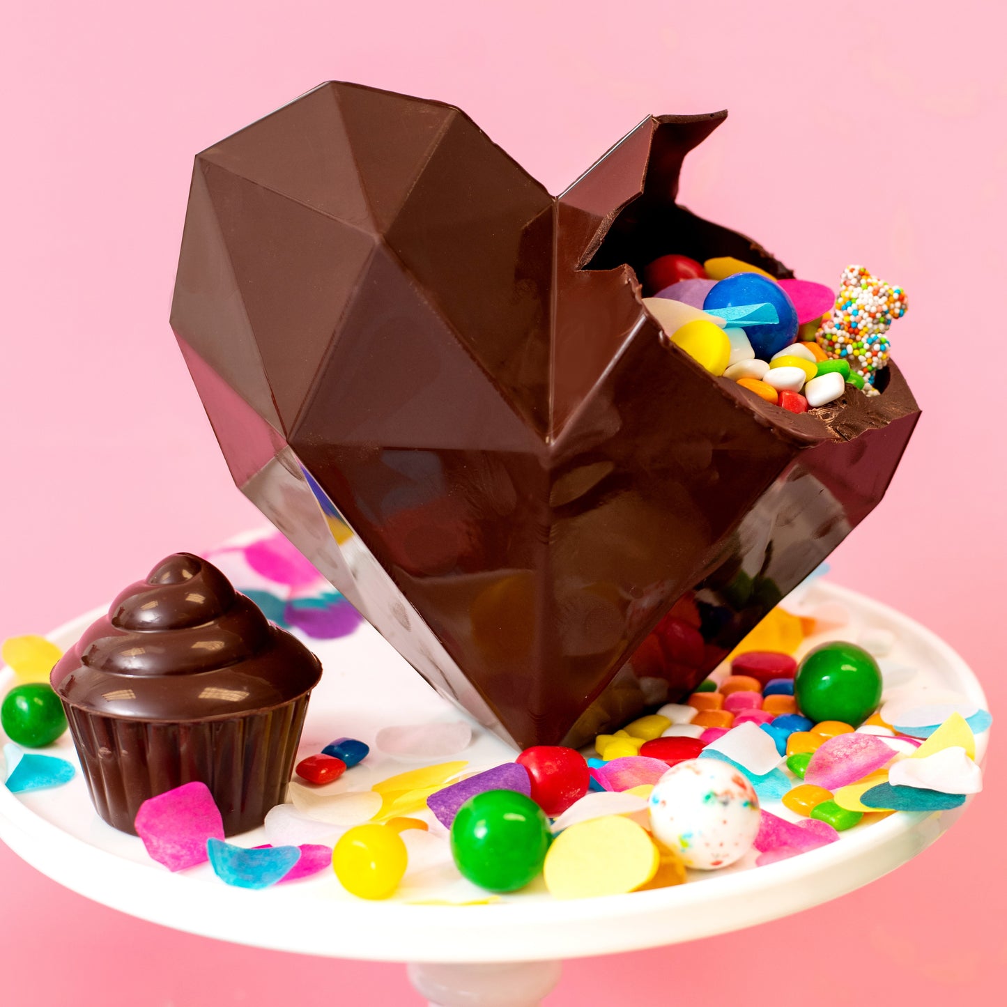 Kaboom Chocolaka Pinata Mold-Geo Heart