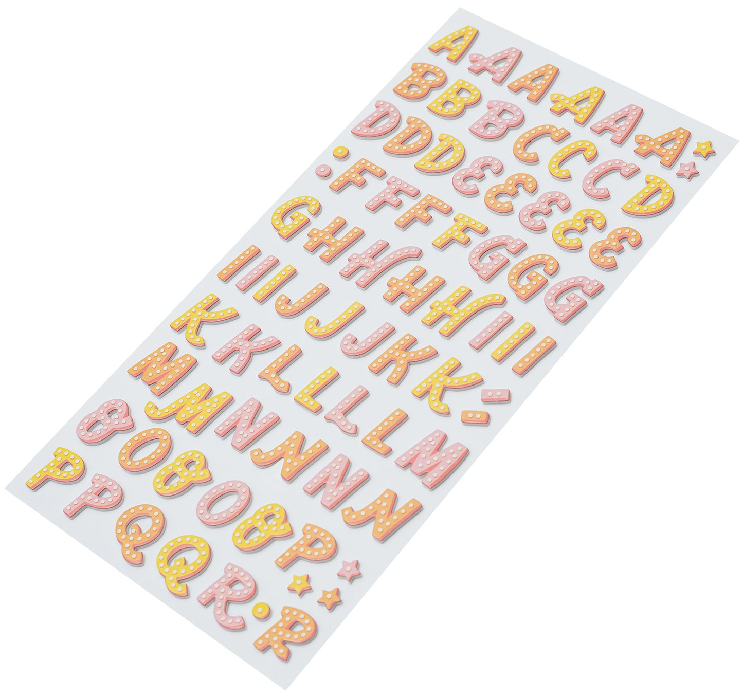 Obed Marshall Fantastico Thickers Stickers 180/Pkg-Enjoy Alphabet