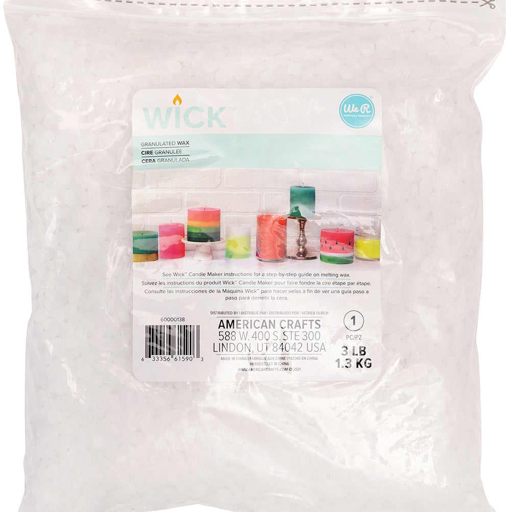 We R Makers Wick Granulated Wax 3lb