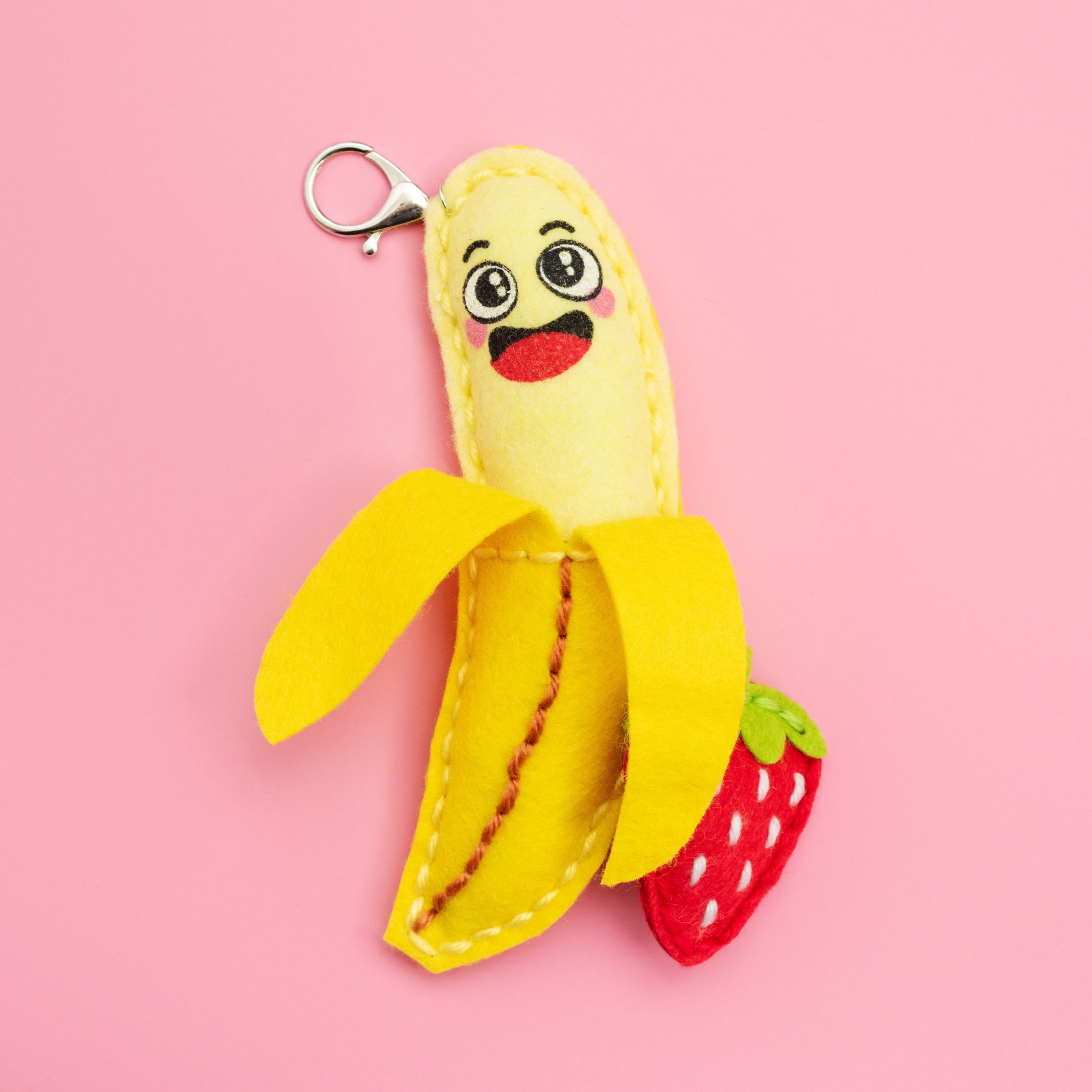 Colorbok Sew Cute! Felt Keychain-Banana – American Crafts