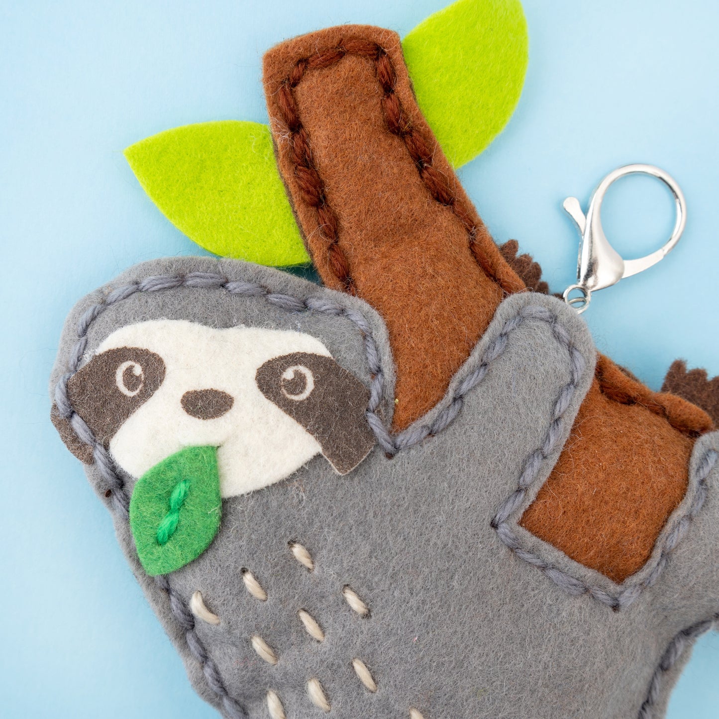 Colorbok Sew Cute Felt Keychain-Sloth