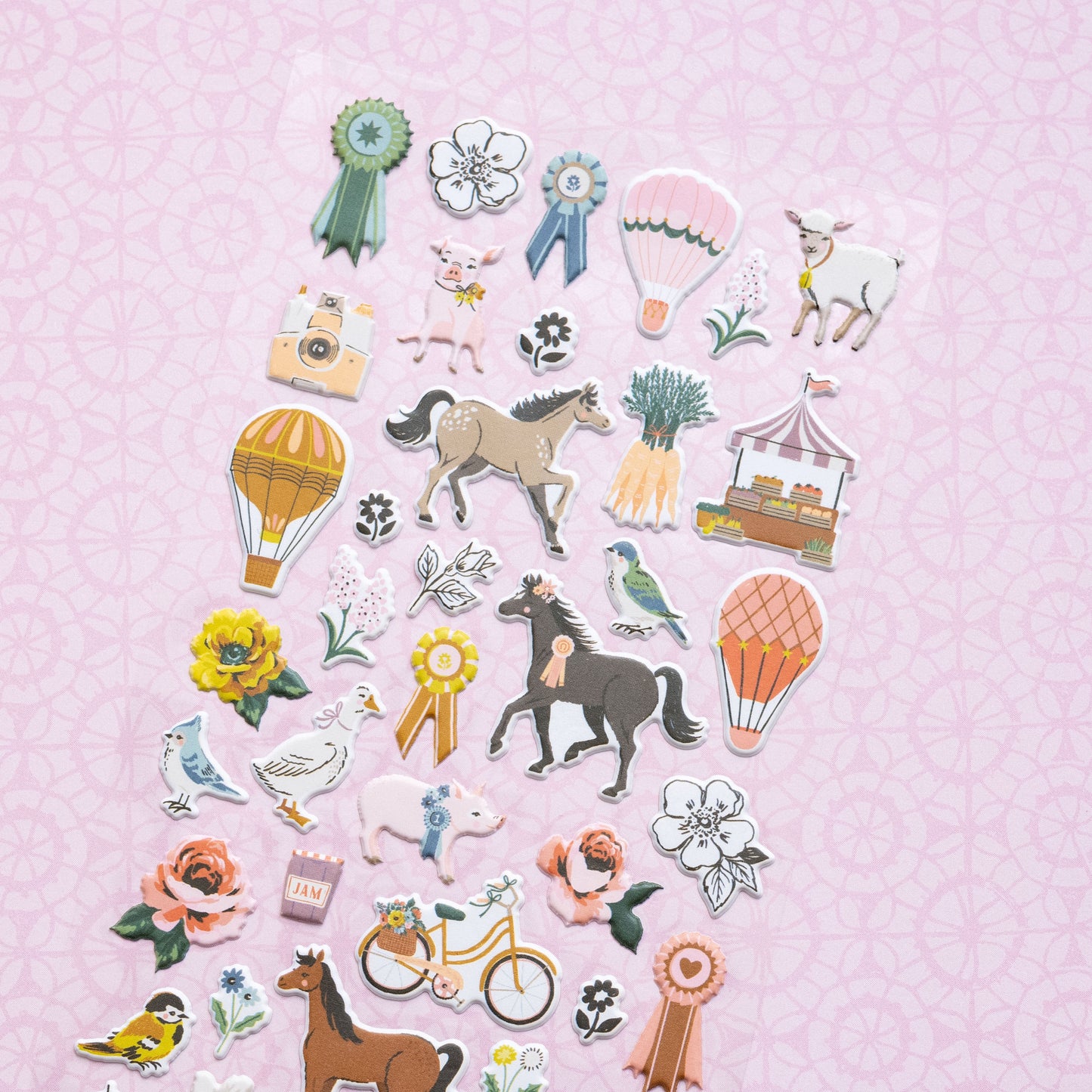 Maggie Holmes Market Square Puffy Stickers 41/Pkg