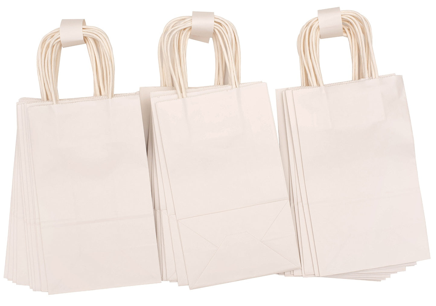 Hello Hobby Small Bags 30/Pkg-White
