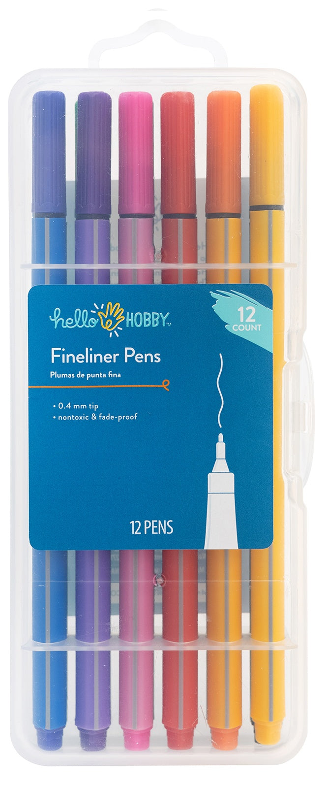 Hello Hobby Basic Fine Liners 2/Pkg – American Crafts