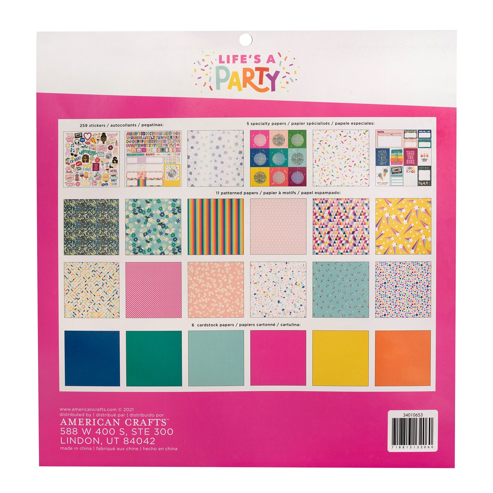 American Crafts Lily Pond 12x12 Bazzill Cardstock • Price »