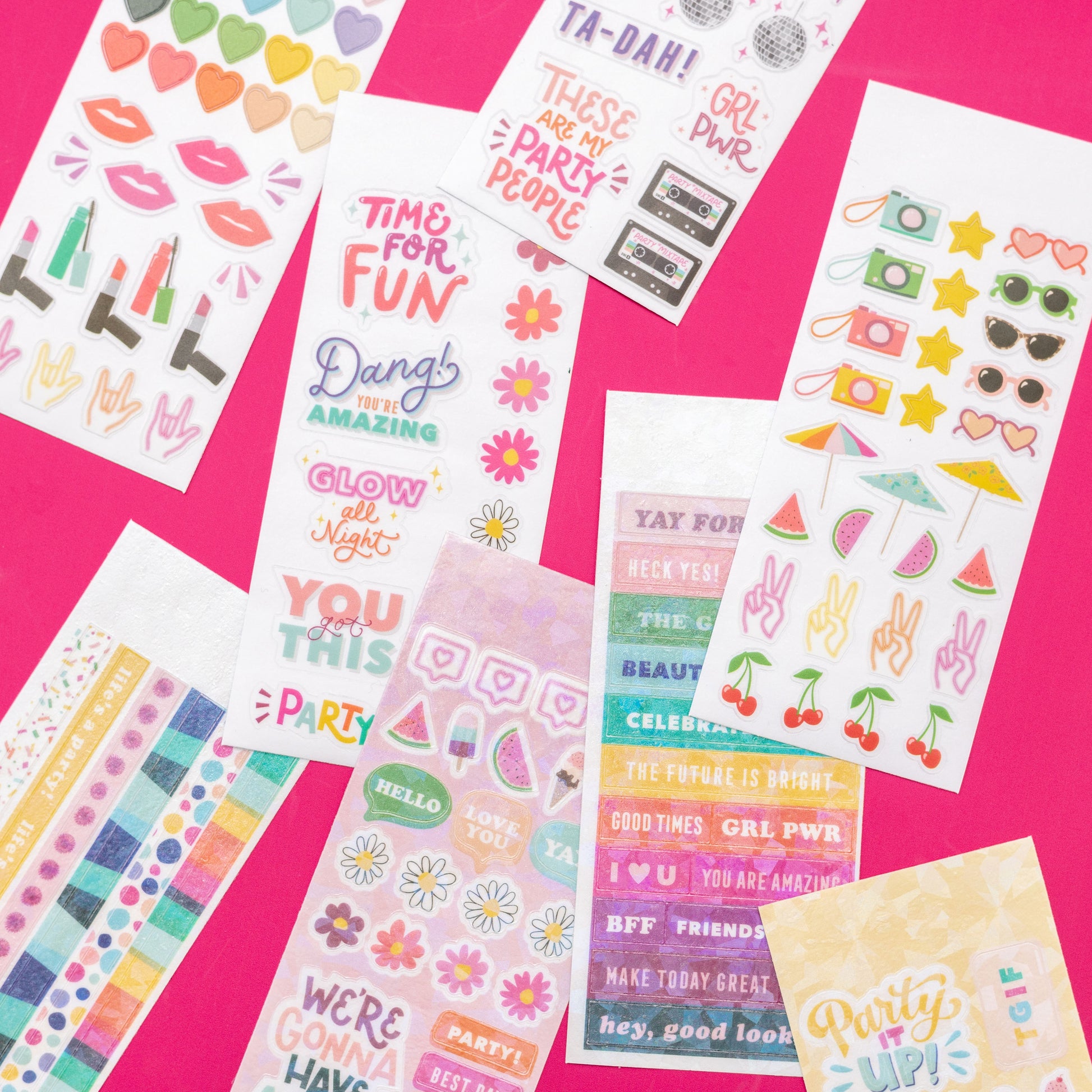 Stationery Love Sticker book and Jelly cover add on- LIMITED STOCK
