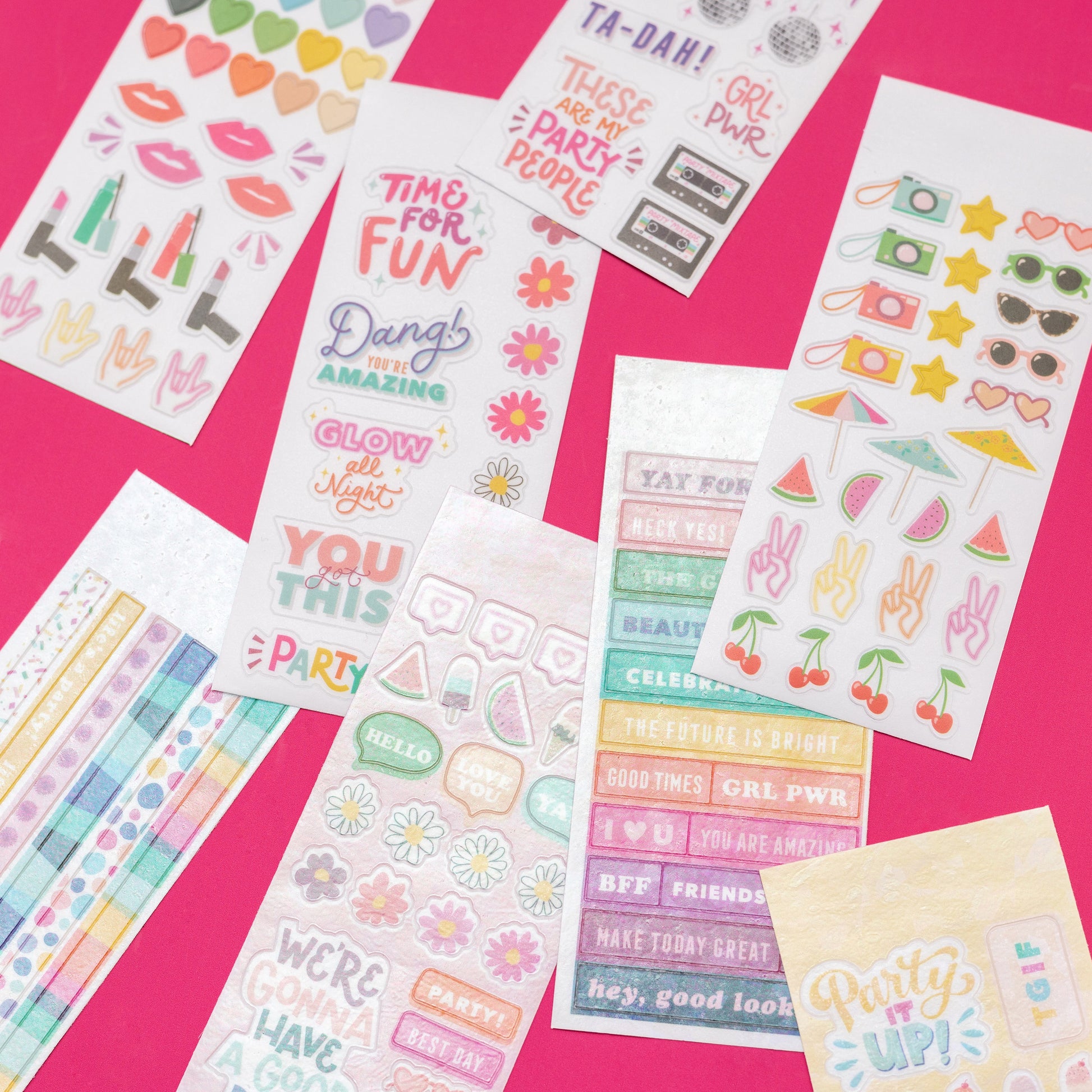 American Crafts Gold Foil Sticker Book - Kelly Creates