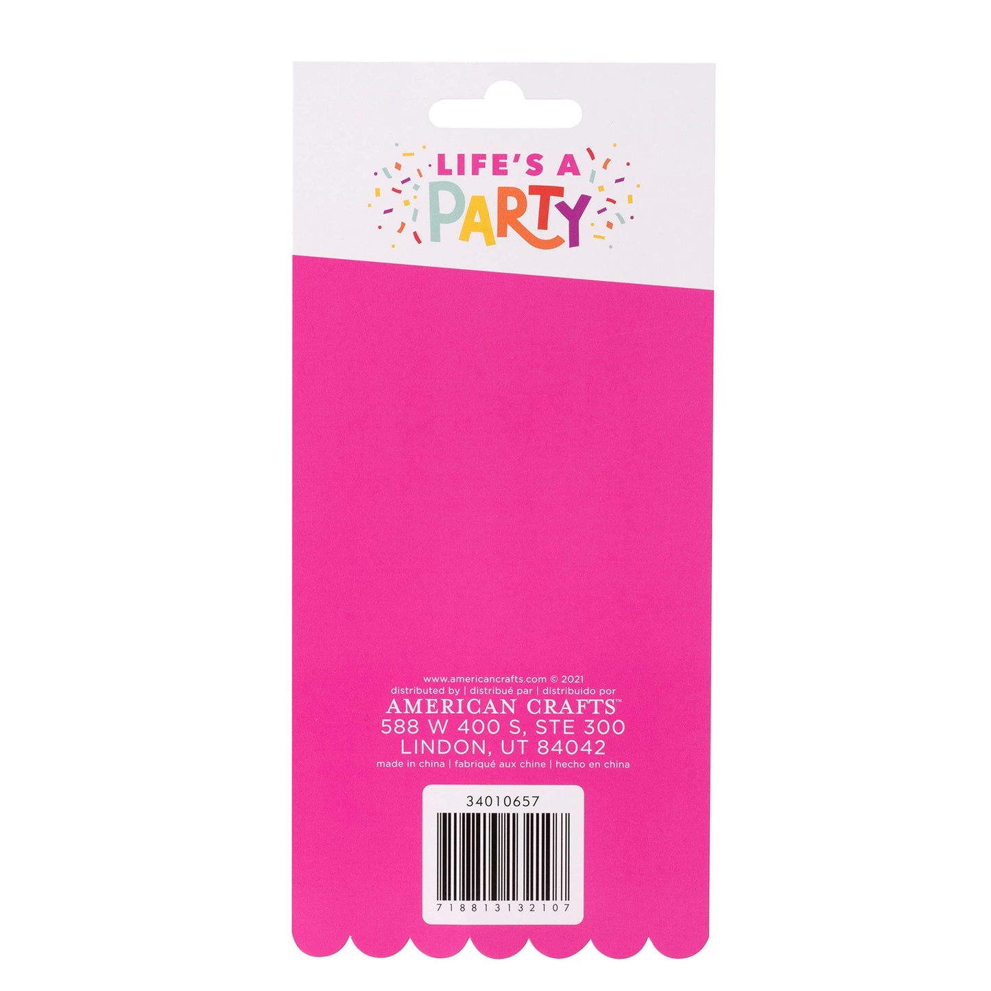Damask Love Life's A Party Mini Puffy Stickers 42/Pkg
