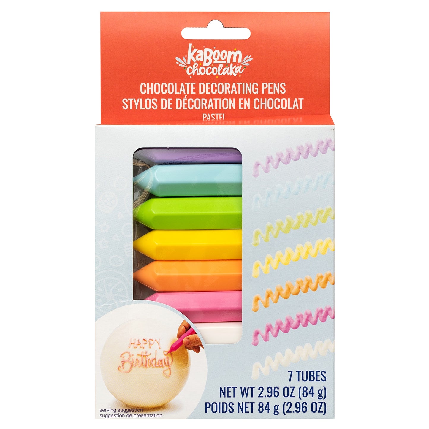 Kaboom Chocolaka Chocolate Pens-Pastel
