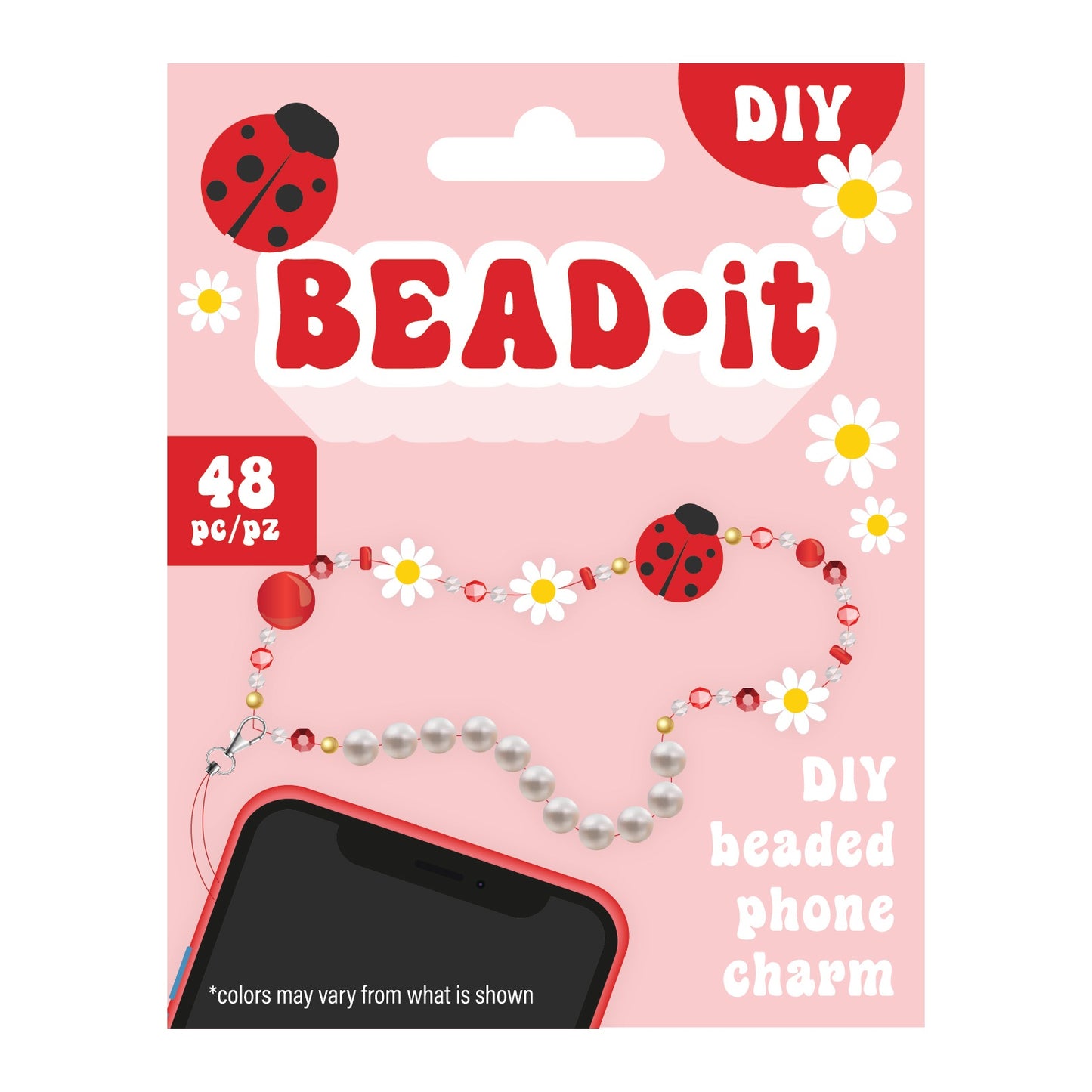 Diy Bead Phone Charm Strap Kit Customizable Personalized Gift Make It  Yourself Cute Atheistic -  Canada