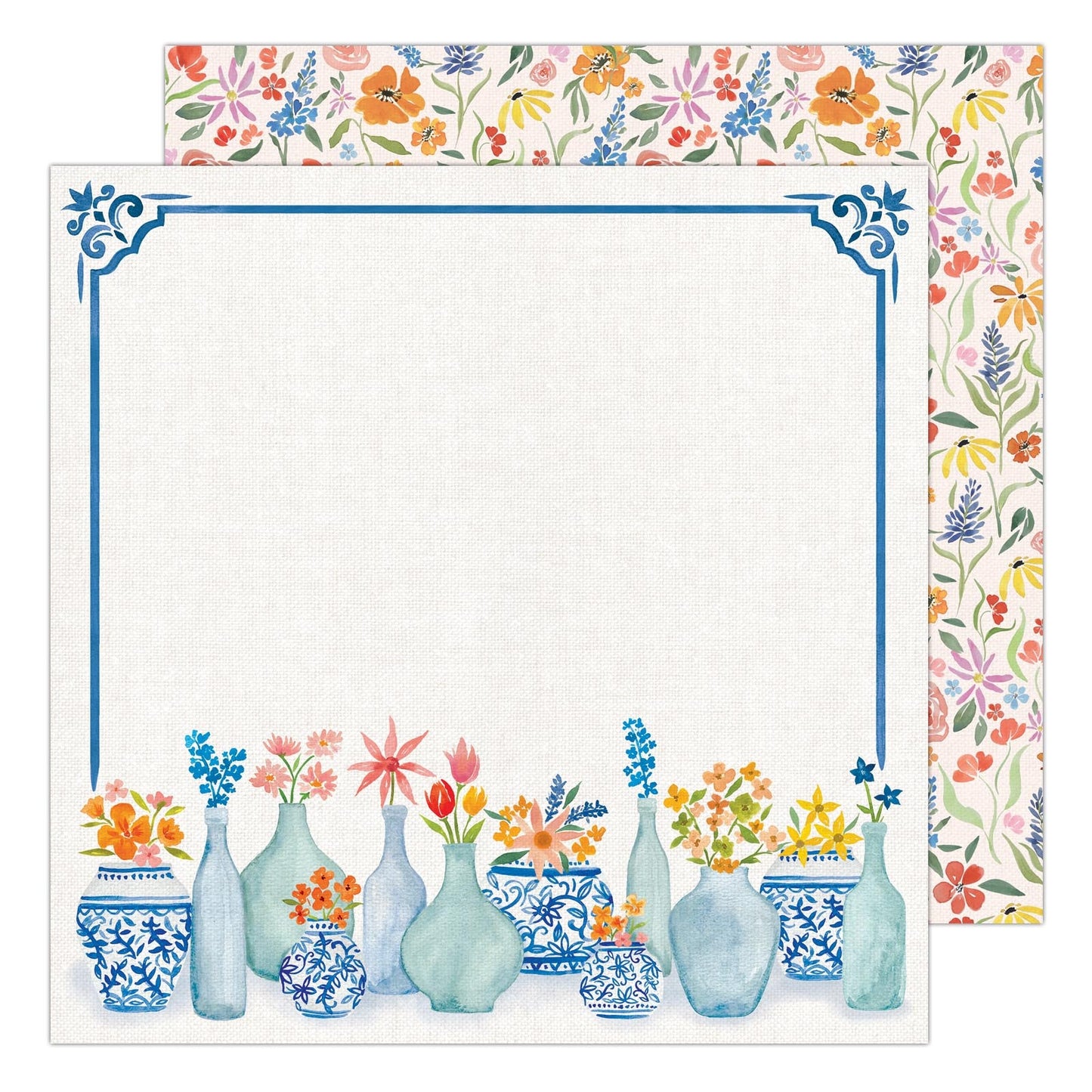 K&Company Antique Garden Double-Sided Paper 12"x12"