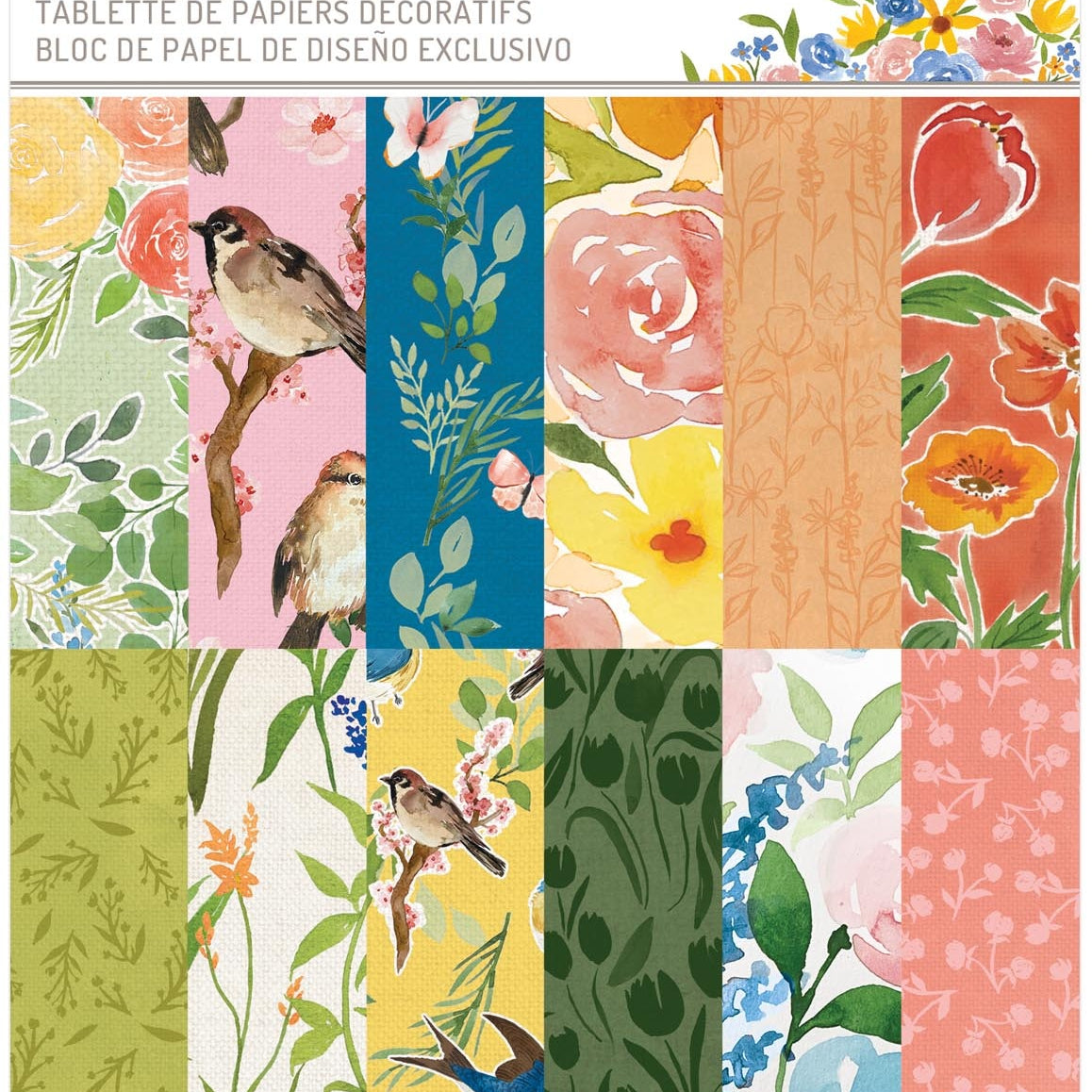 K&Company Antique Garden 6x8" Paper Pad