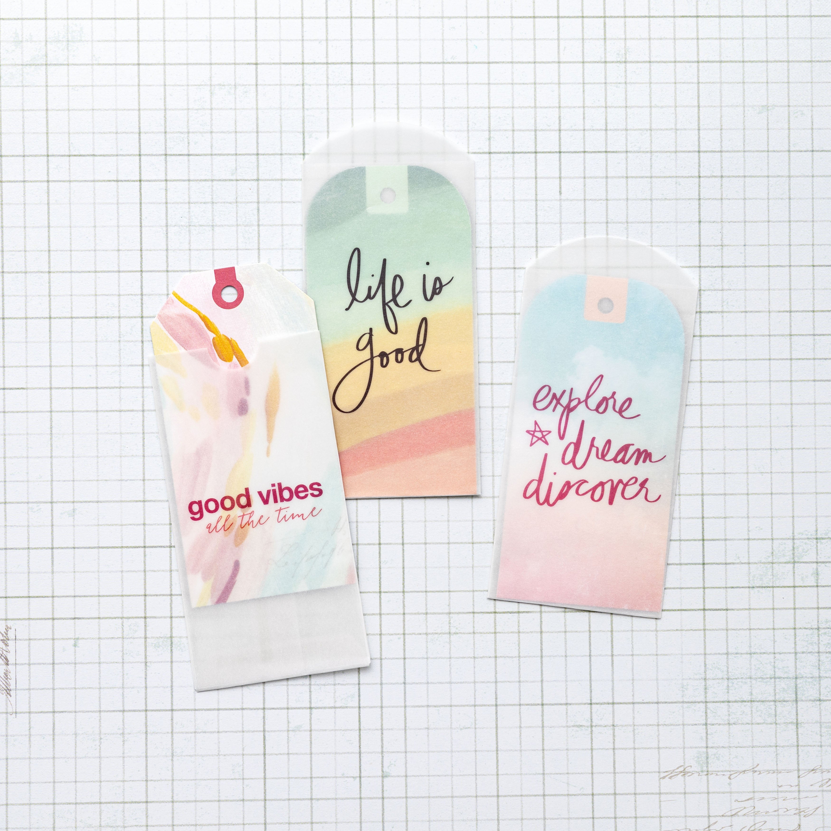 Heidi Swapp Sun Chaser Tag Set 12 Pack
