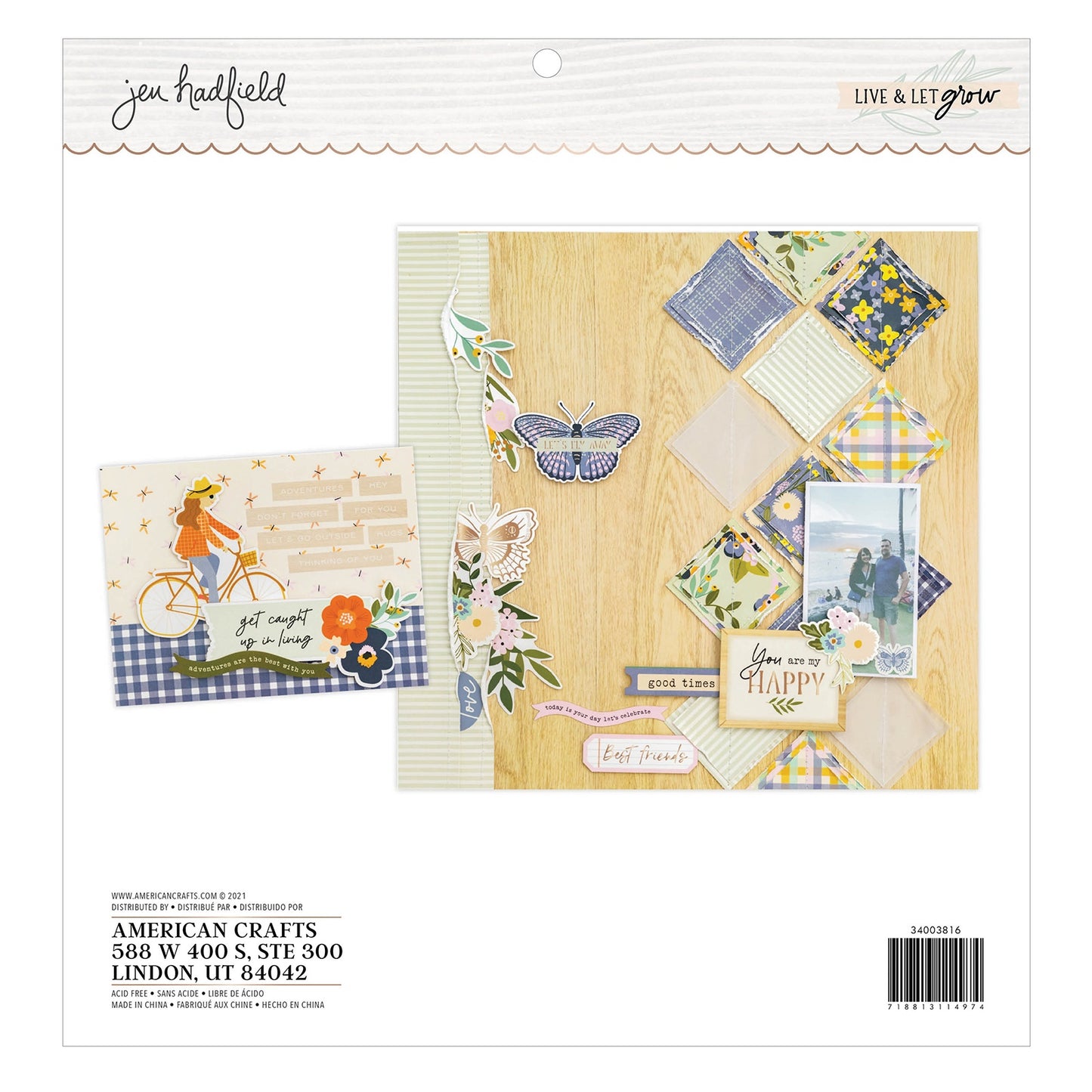 Jen Hadfield Reaching Out Acrylic Stamps 11/Pkg, 1 count - Kroger