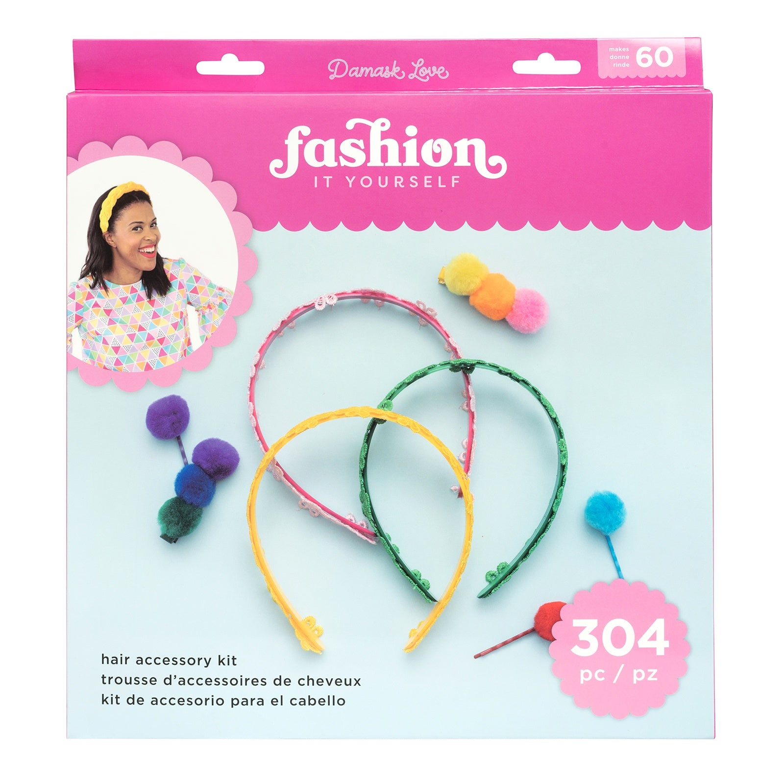 Damask Love Hair Accessory Kit