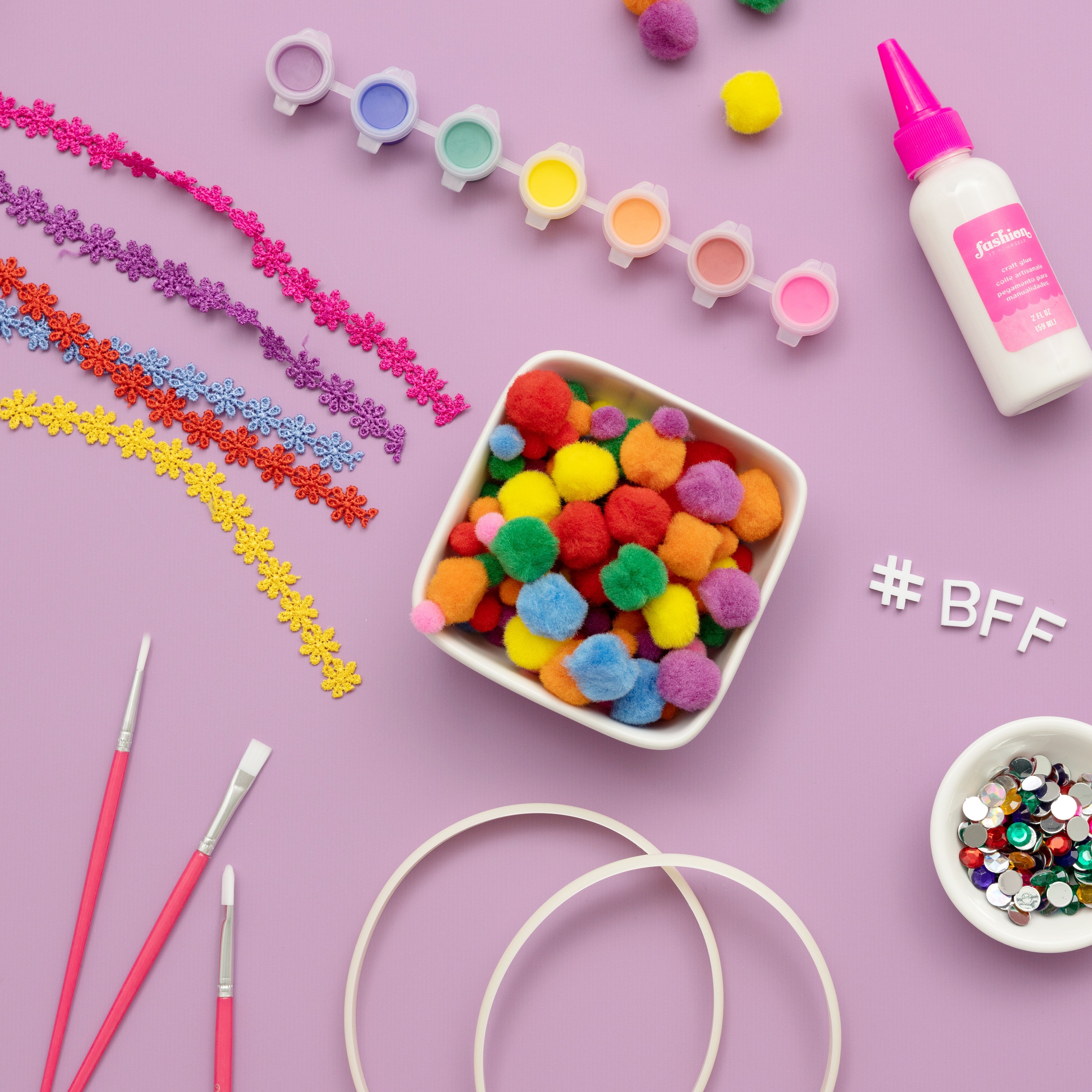 Damask Love Hair Accessory Kit