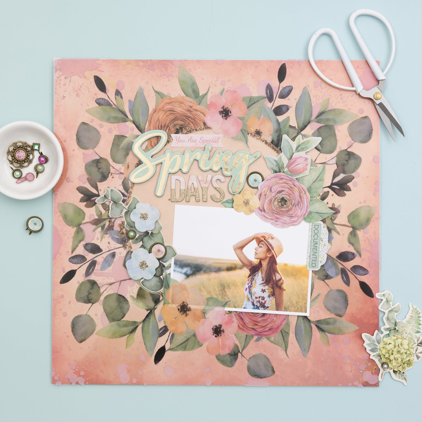 Willow & Sage Specialty Paper 12"X12"-Printed Acetate