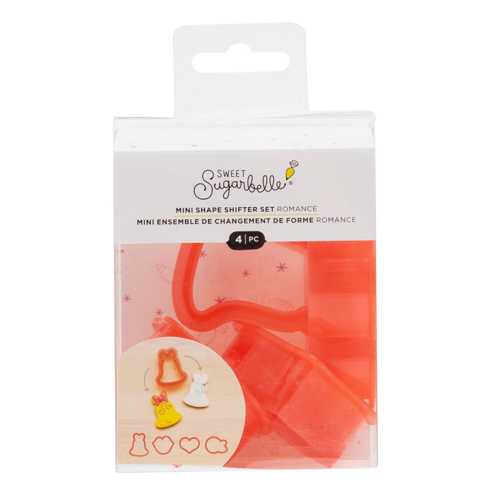 Sweet Sugarbelle Mini Cookie Cutters 4/Pkg-Romance