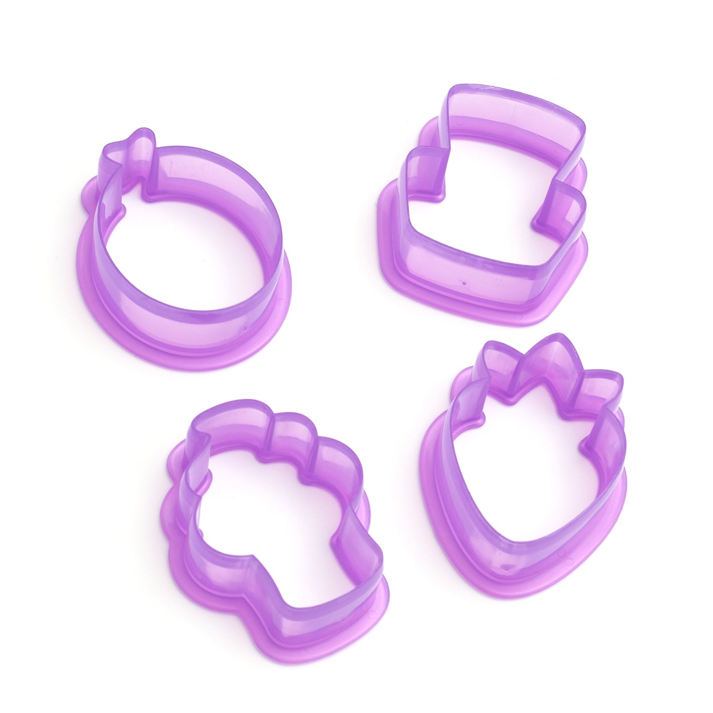 Sweet Sugarbelle Mini Cookie Cutters 4/Pkg-Party
