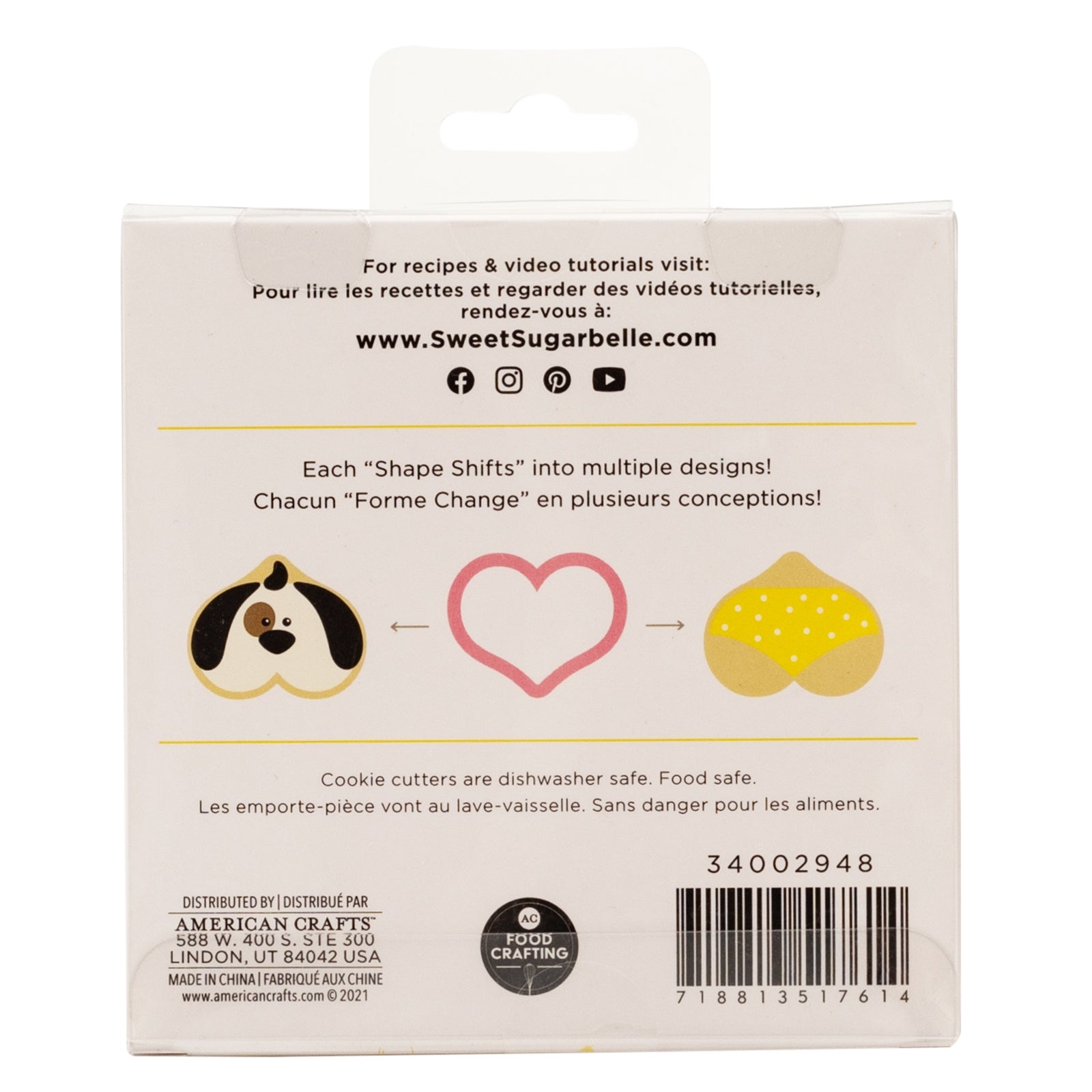 Sweet Sugarbelle Nested Cookie Cutters 4/Pkg-Heart