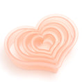 Load image into Gallery viewer, Sweet Sugarbelle Nested Cookie Cutters 4/Pkg-Heart
