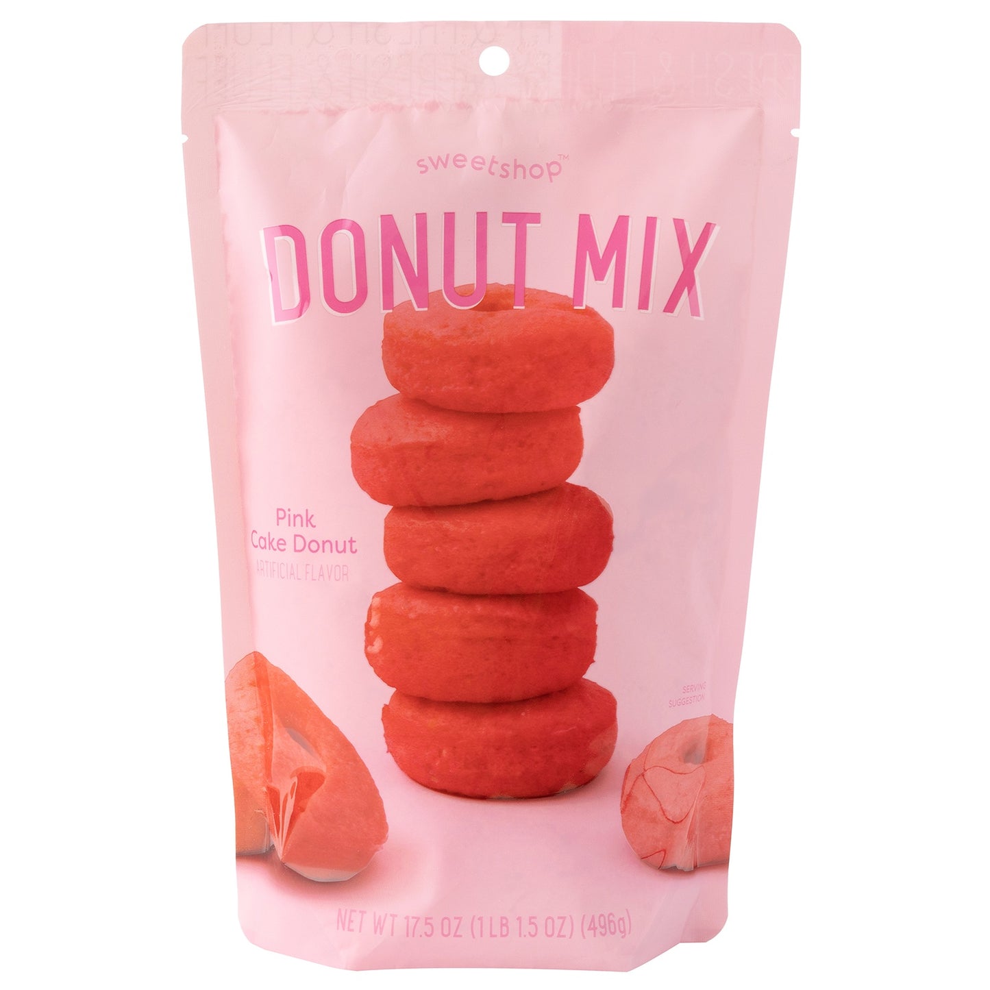 Sweetshop Cake Donut Mix 17.5oz-Pink