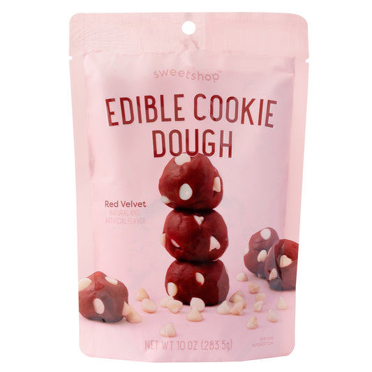 AC Sweetshop Edible Cookie Dough 10oz-Red Velvet