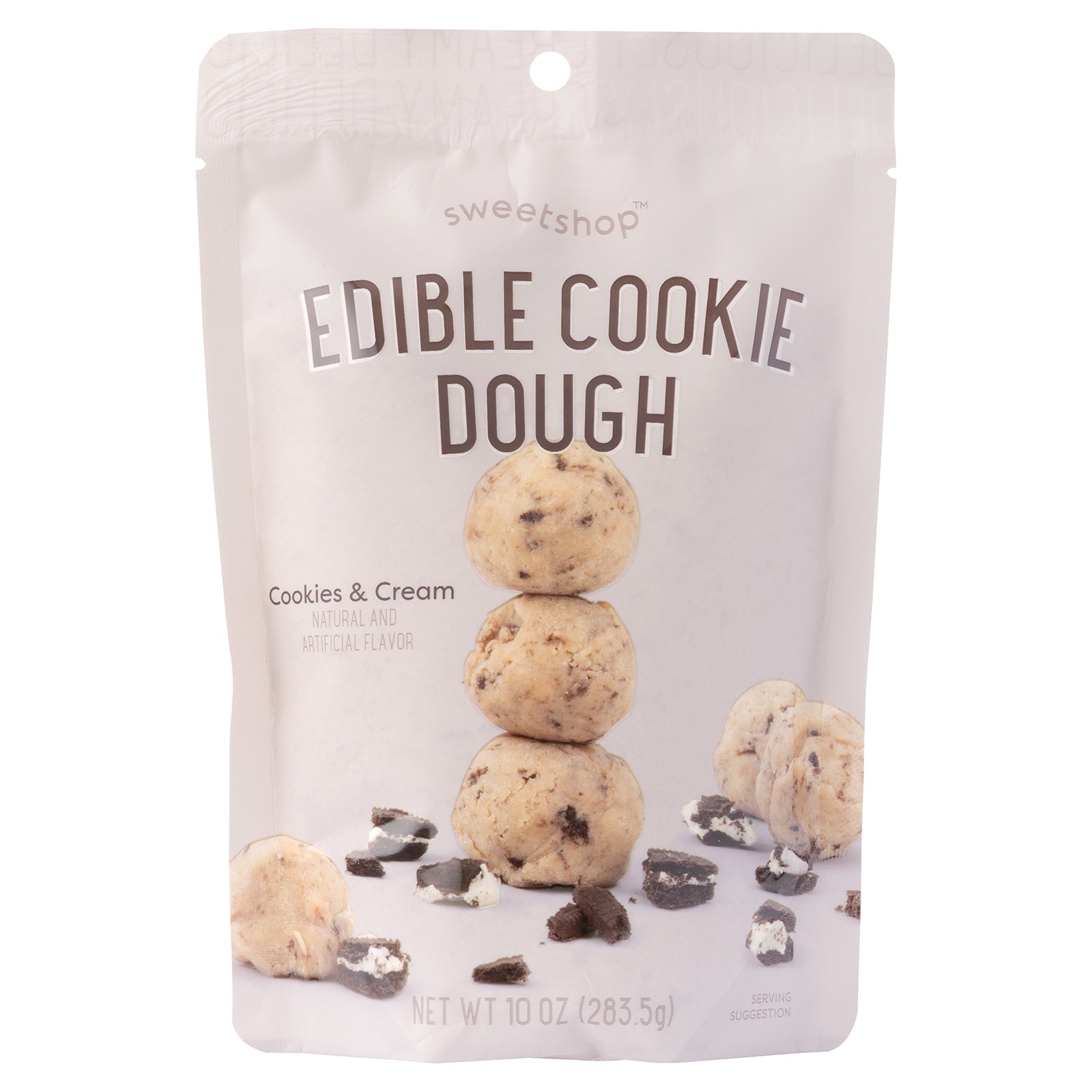 AC Sweetshop Edible Cookie Dough 10oz-Cookies And Cream