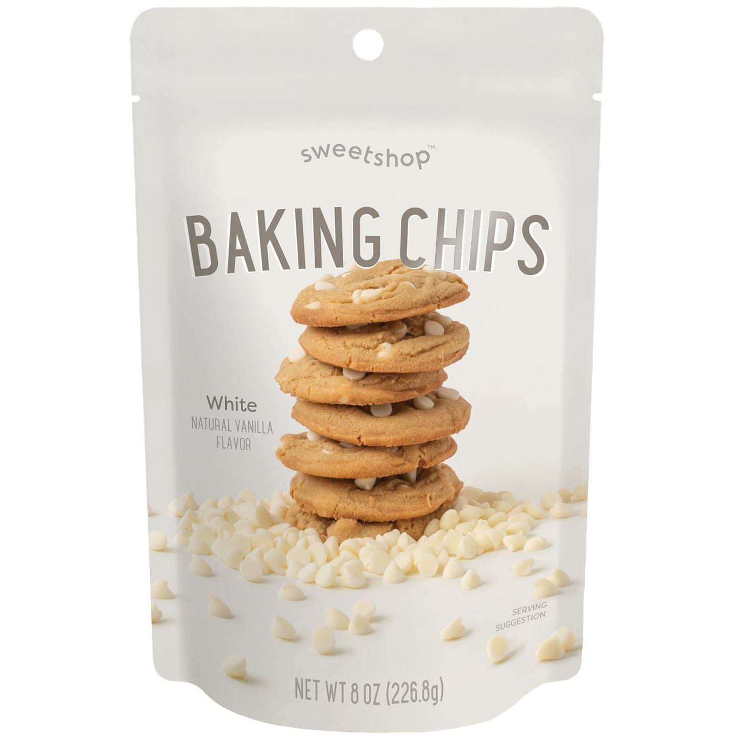 Sweetshop Baking Chips 8oz-White