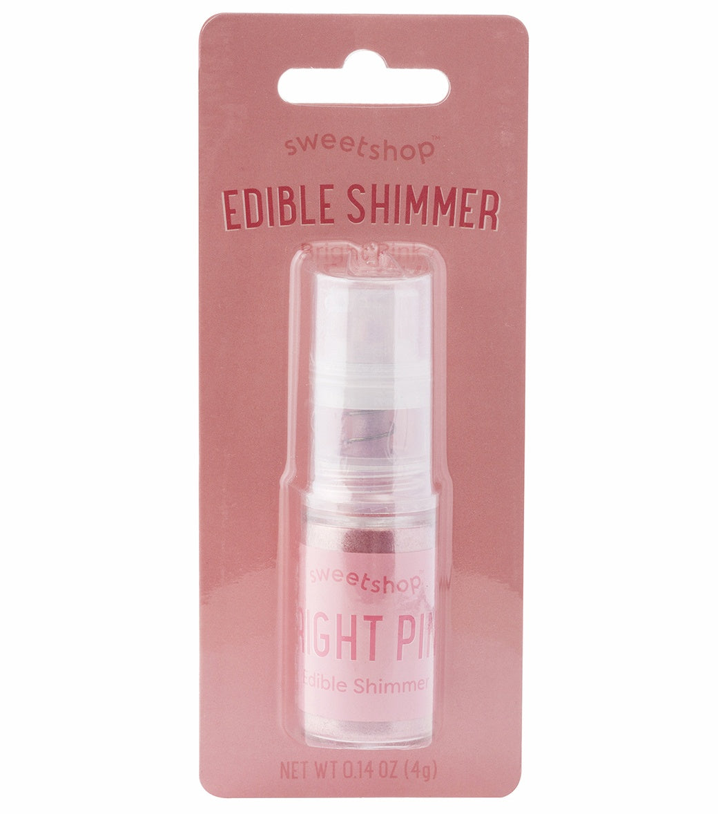 AC Sweetshop Edible Shimmer Dust Pump 0.14oz-Pink