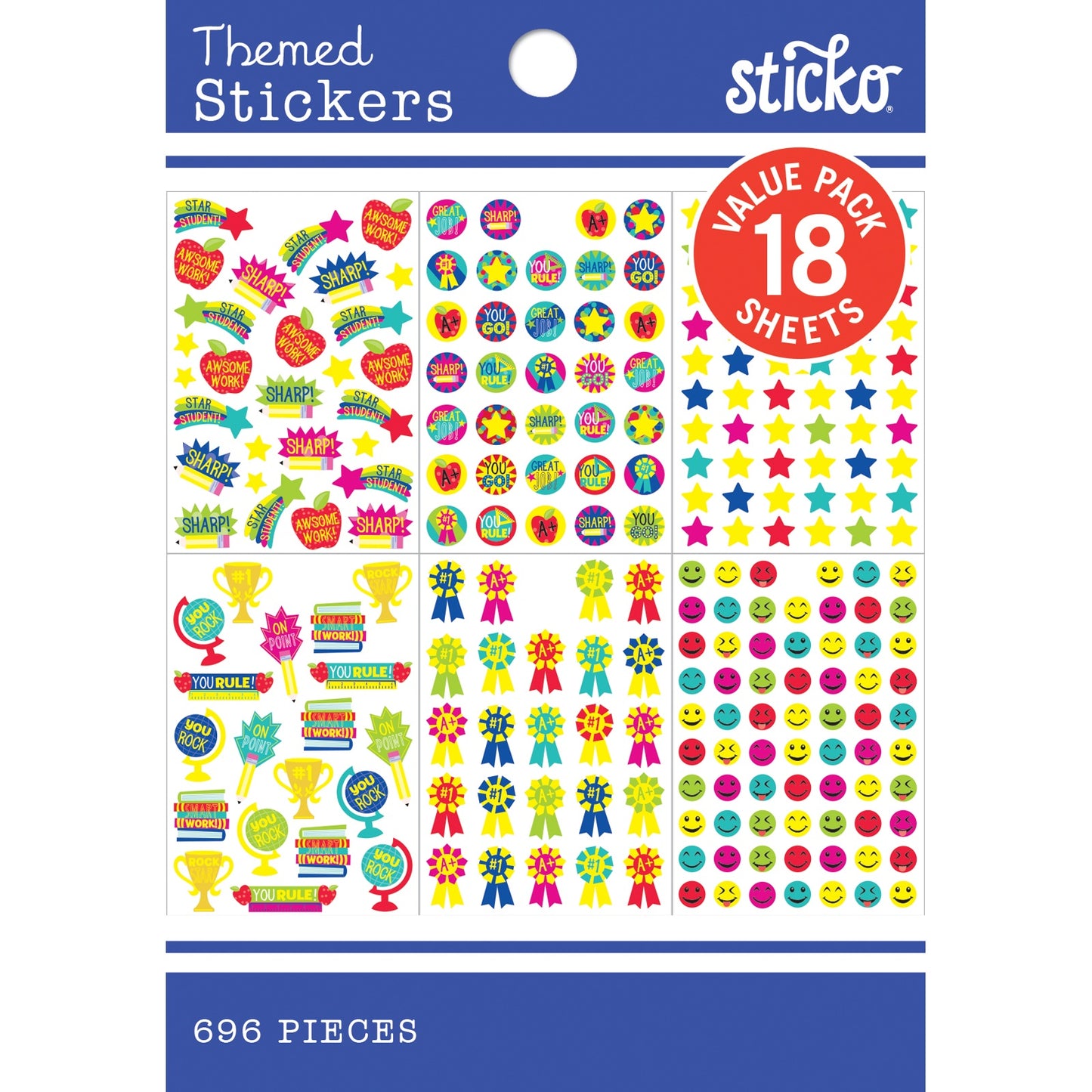 Sticko Themed Sticker Pad-Reward