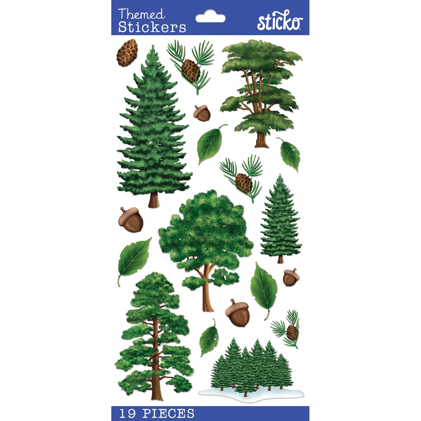 Sticko Themed Stickers-Majestic Trees