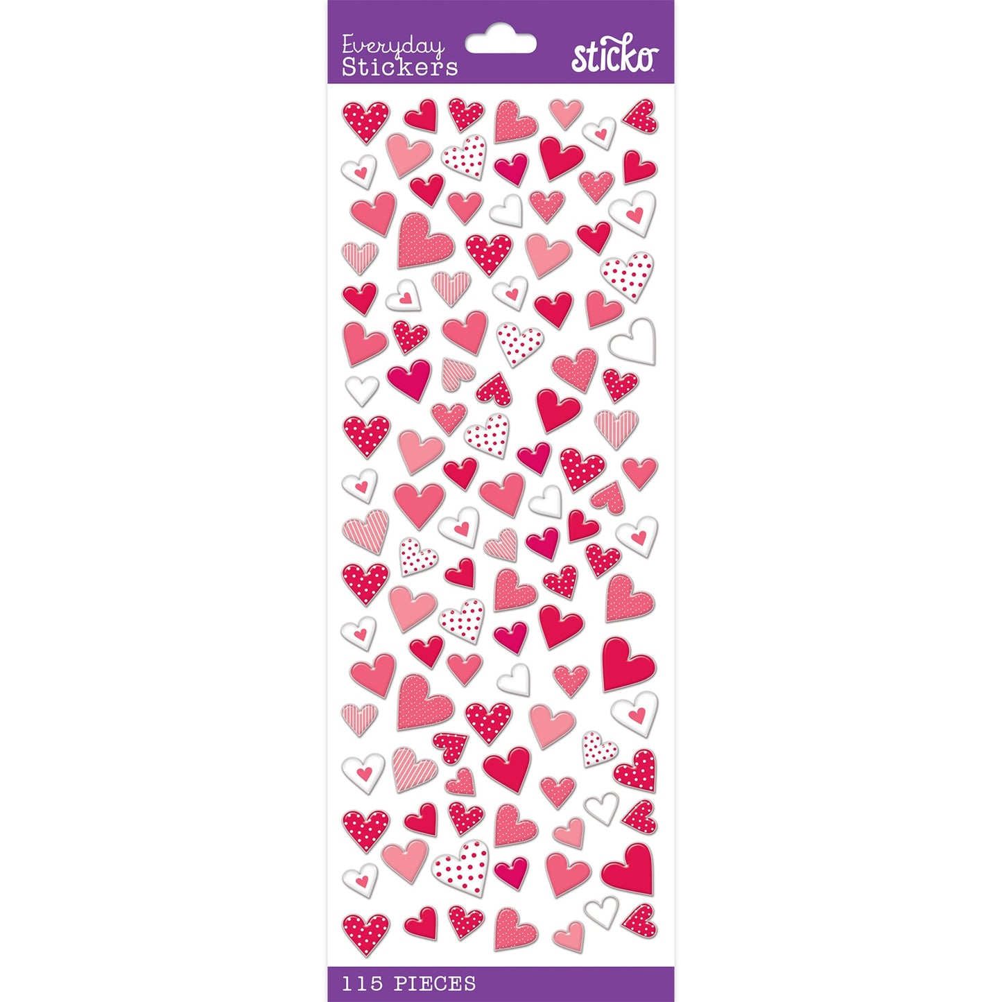 Sticko Themed Stickers-Hearts