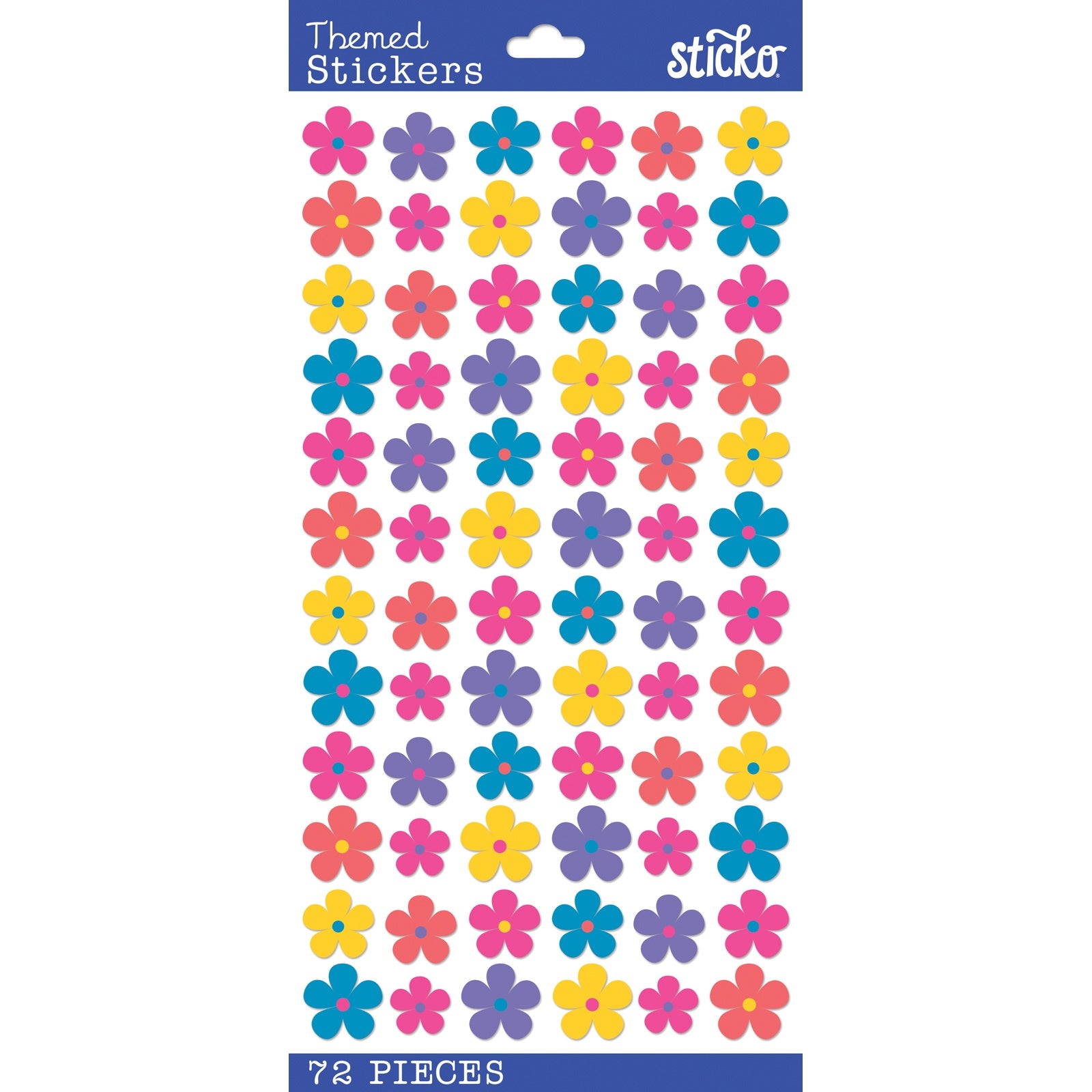 Sticko Themed Stickers-Mini Flowers – American Crafts
