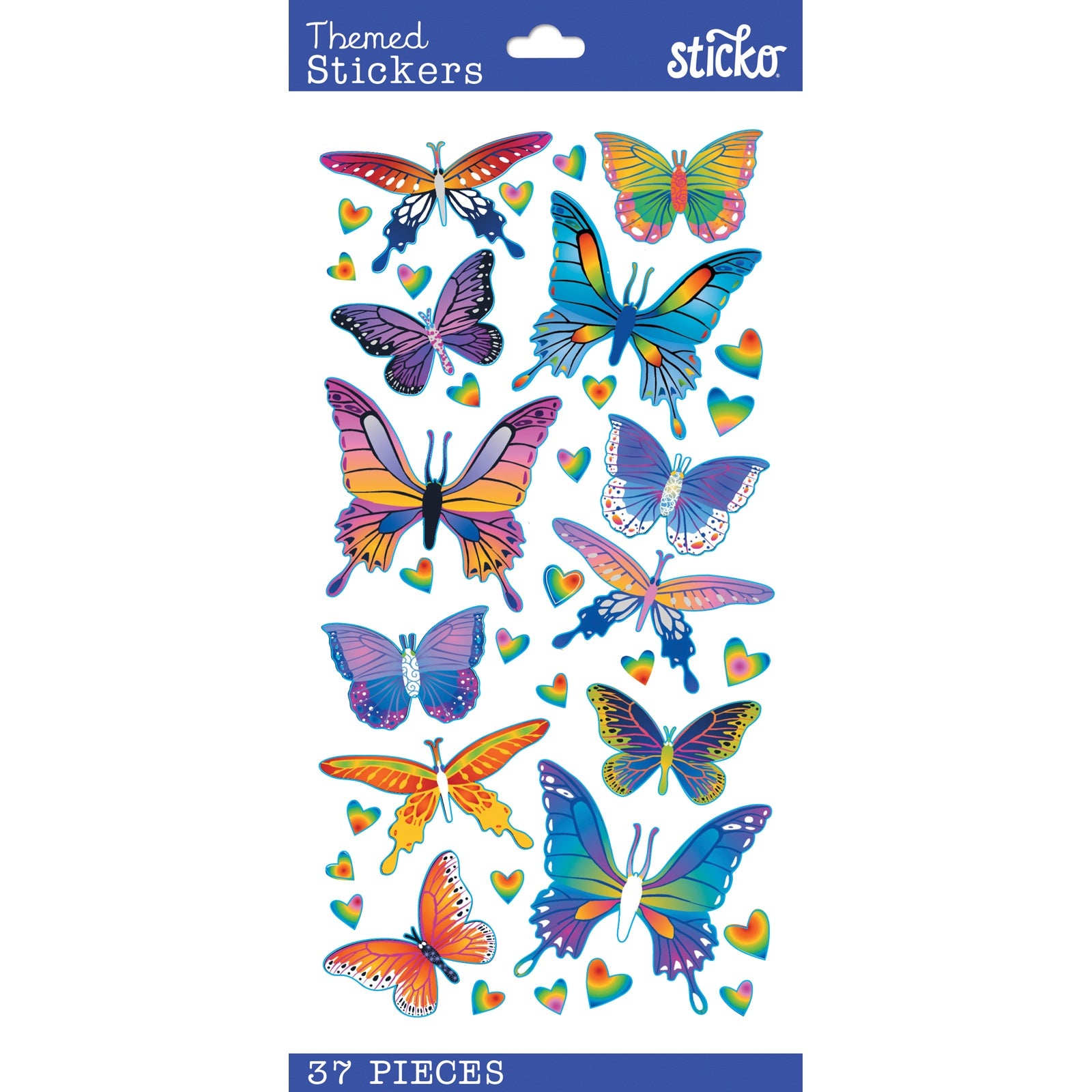 Sticko Themed Stickers-Foil Butterflies