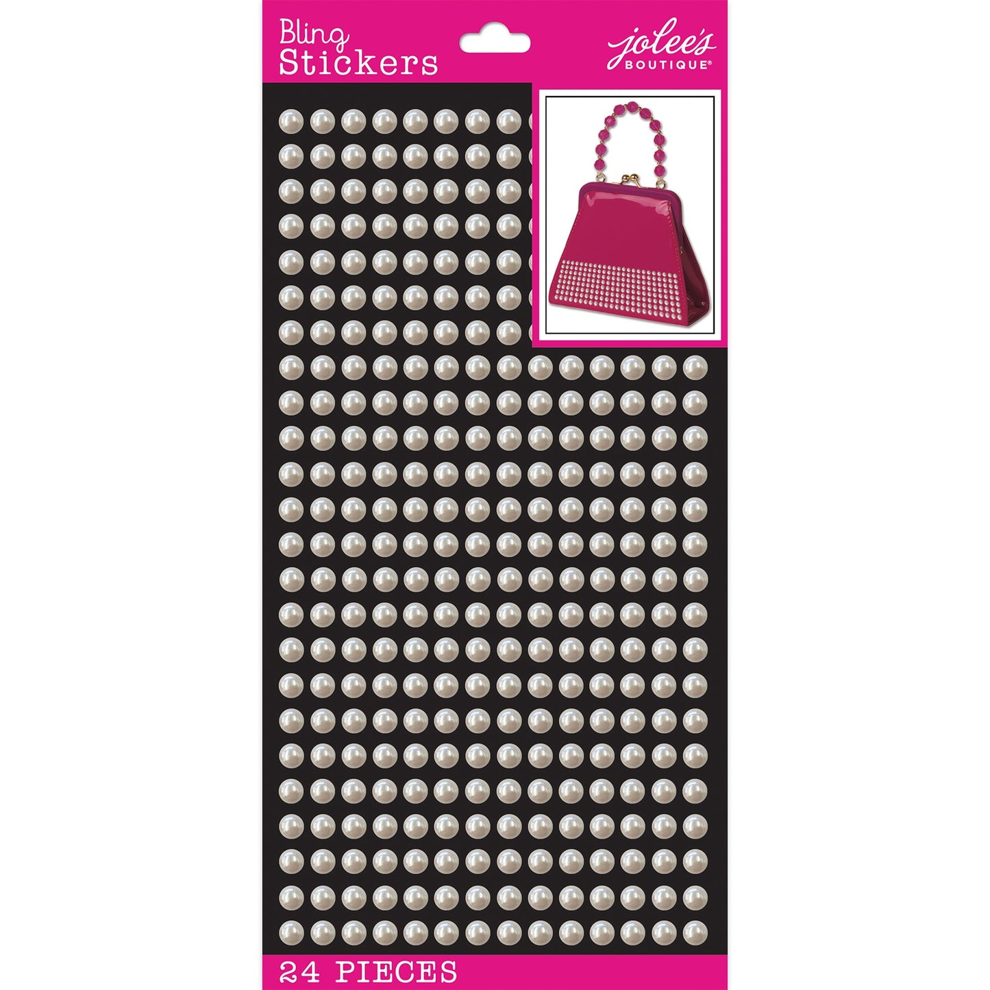 Jolee's Boutique Themed Stickers-Pearl Bling Sheet