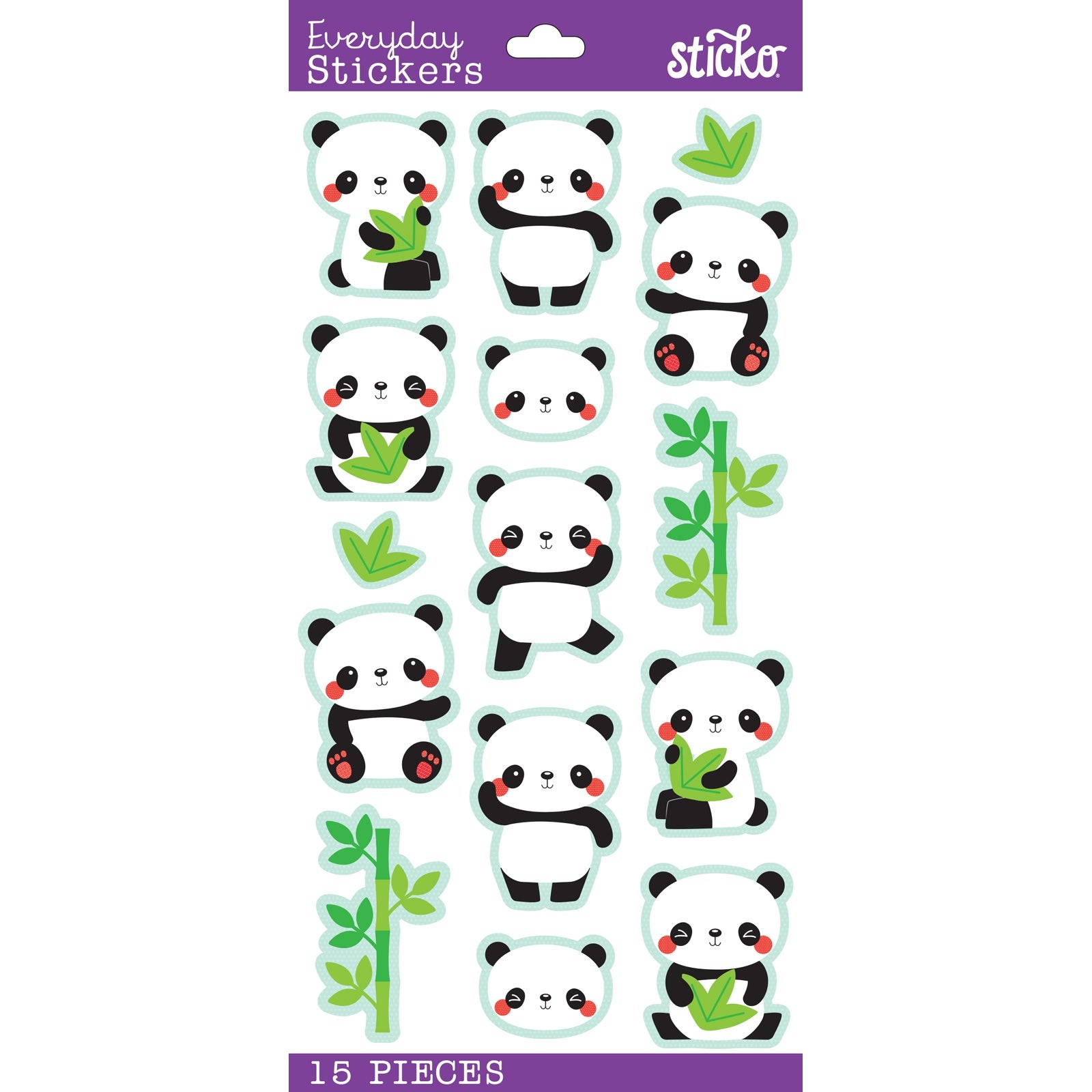 Sticko Themed Stickers-Rolly Polly Panda