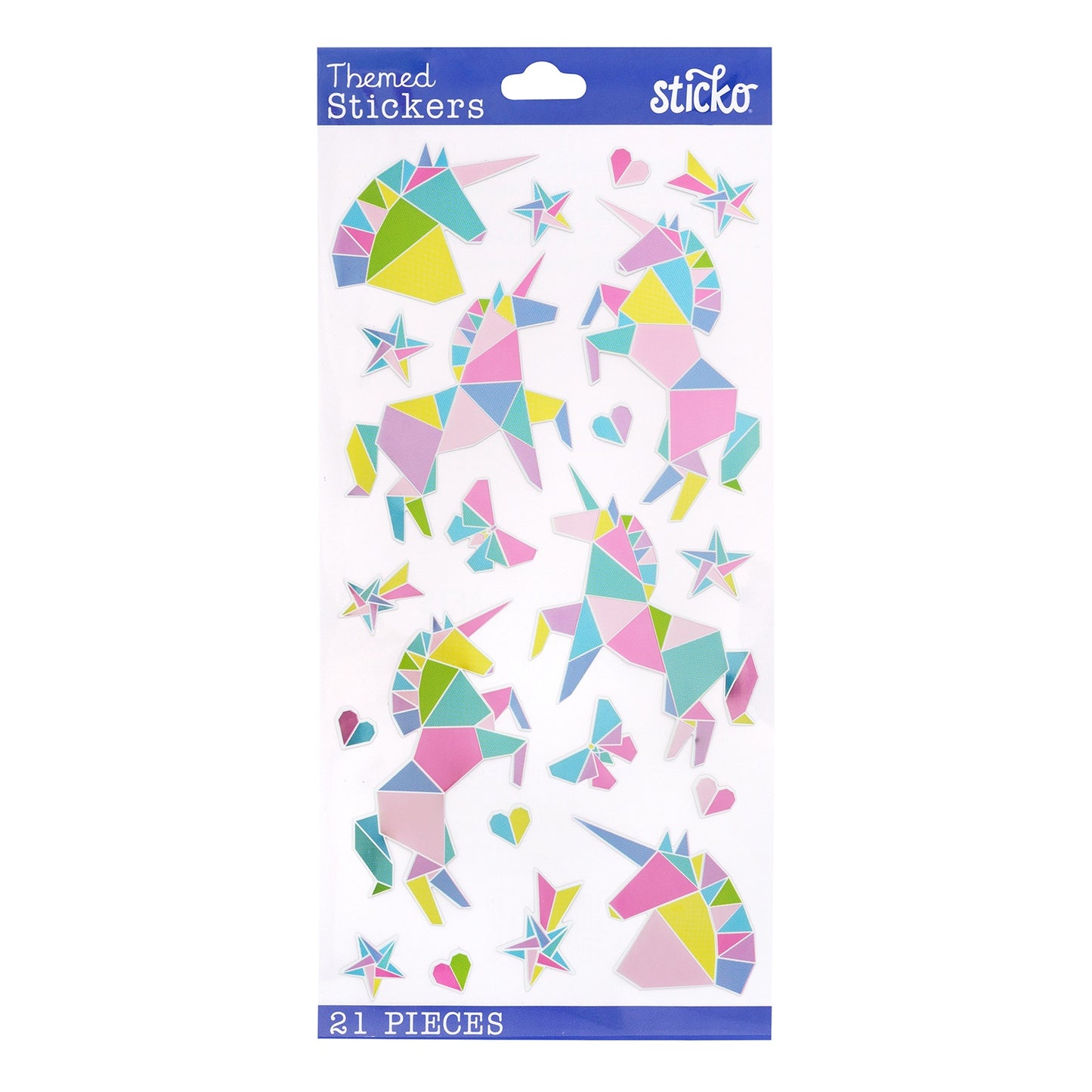 Sticko Themed Stickers-Origami Unicorn