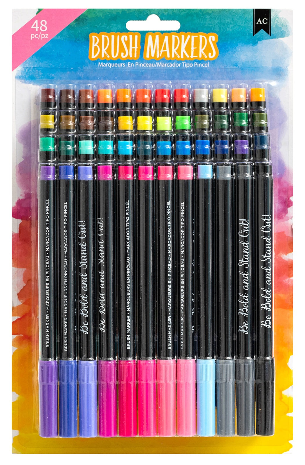 American Crafts Duel-Tip Alcohol Sketch Markers - Set of 48