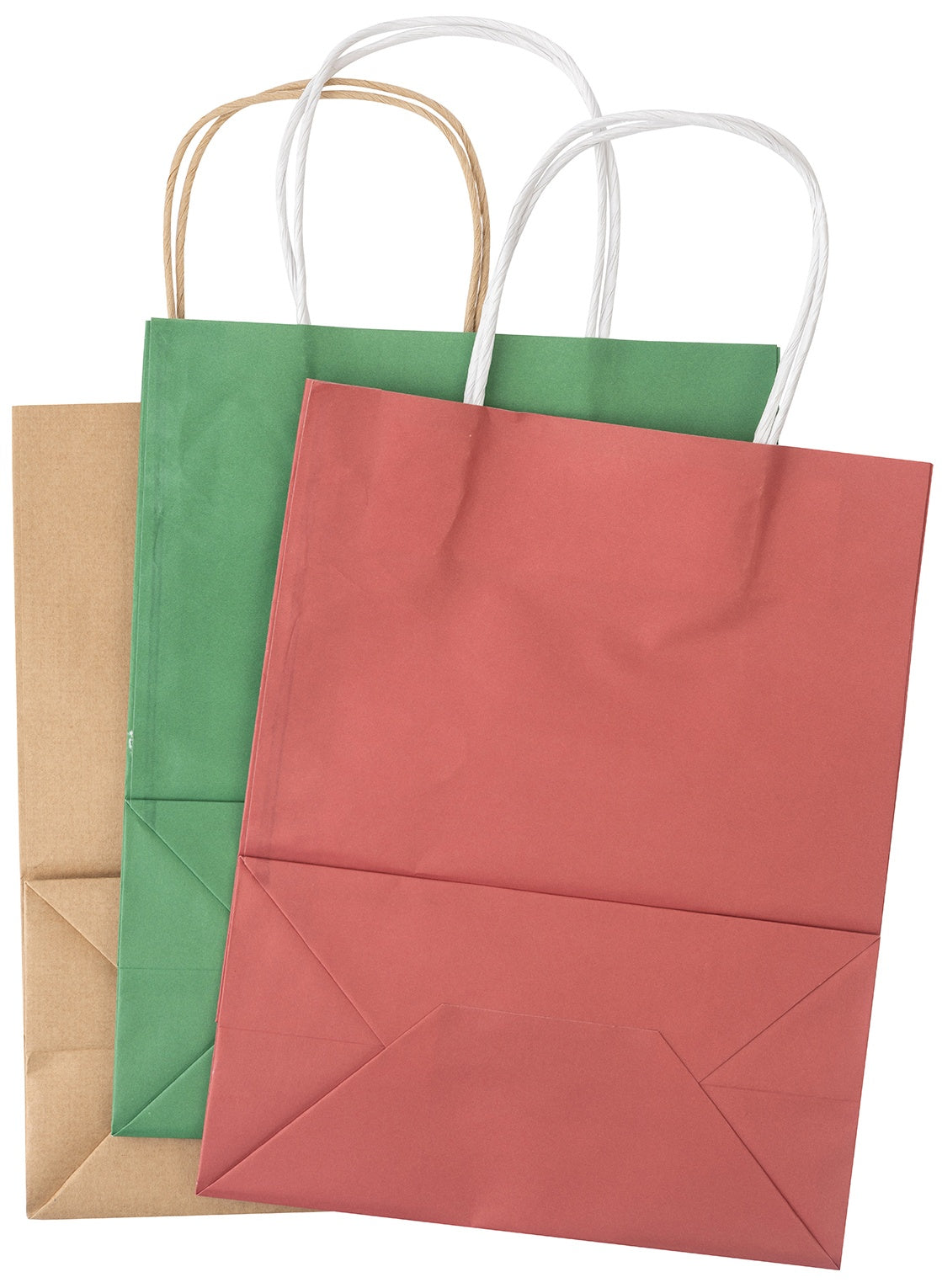 American Crafts Medium Gift Bags 8"X10.25" 10/Pkg-Christmas
