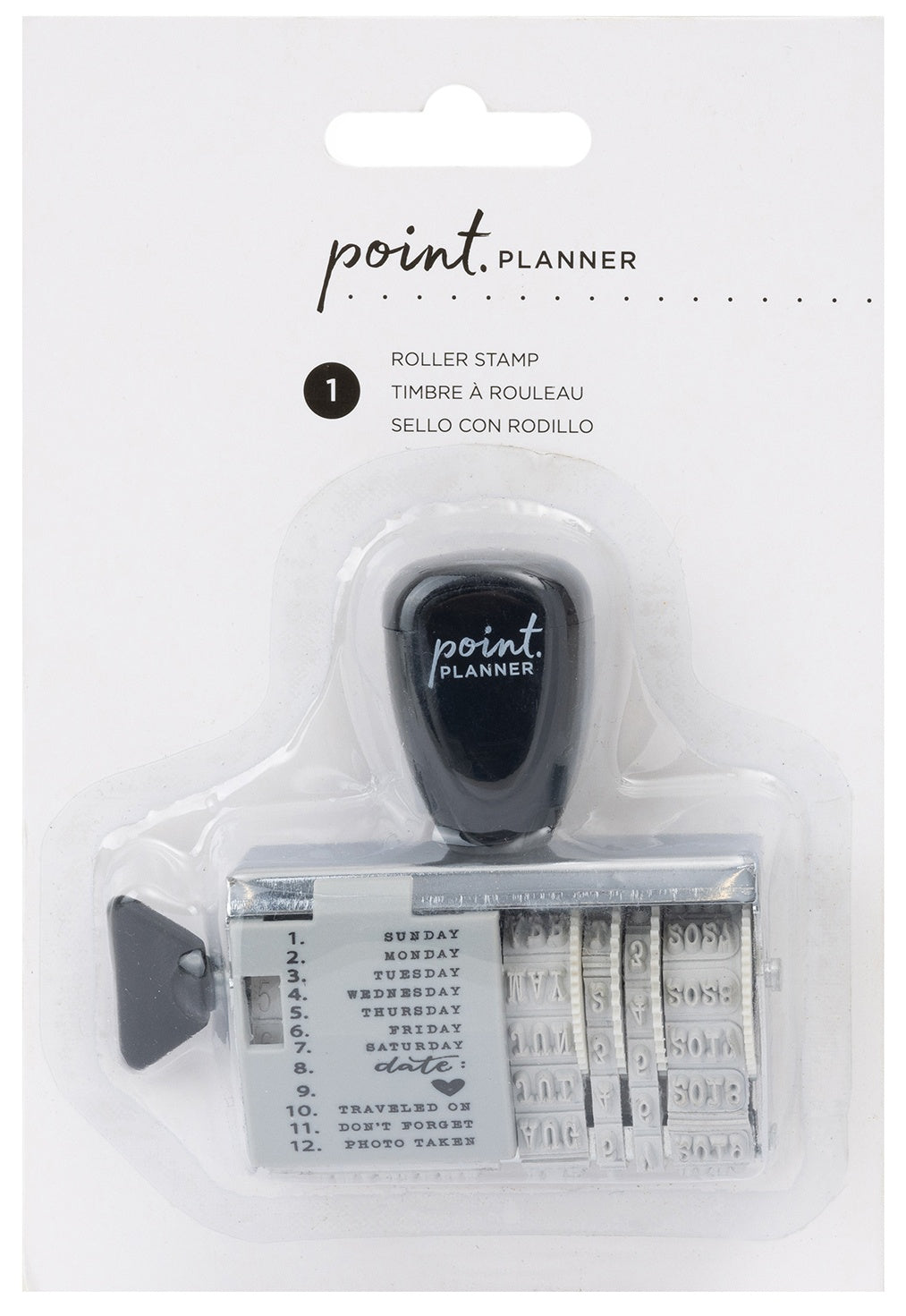 AC Point Planner Roller Stamp-Date