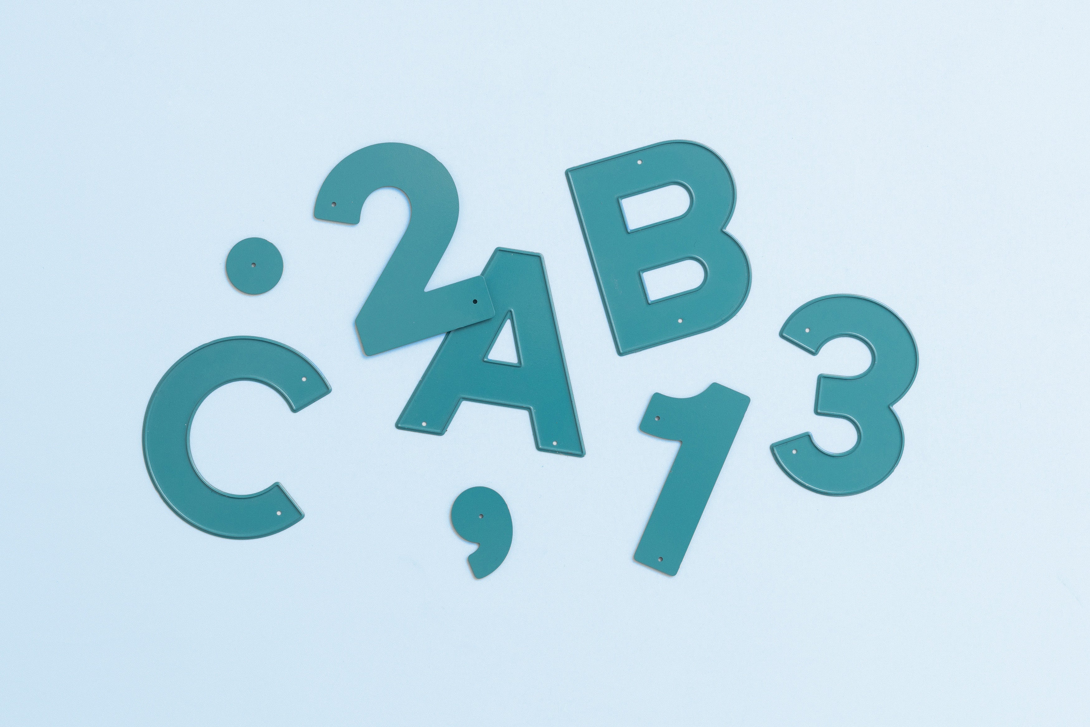 We R Makers 2" San Serif Large Alphabet Dies Set