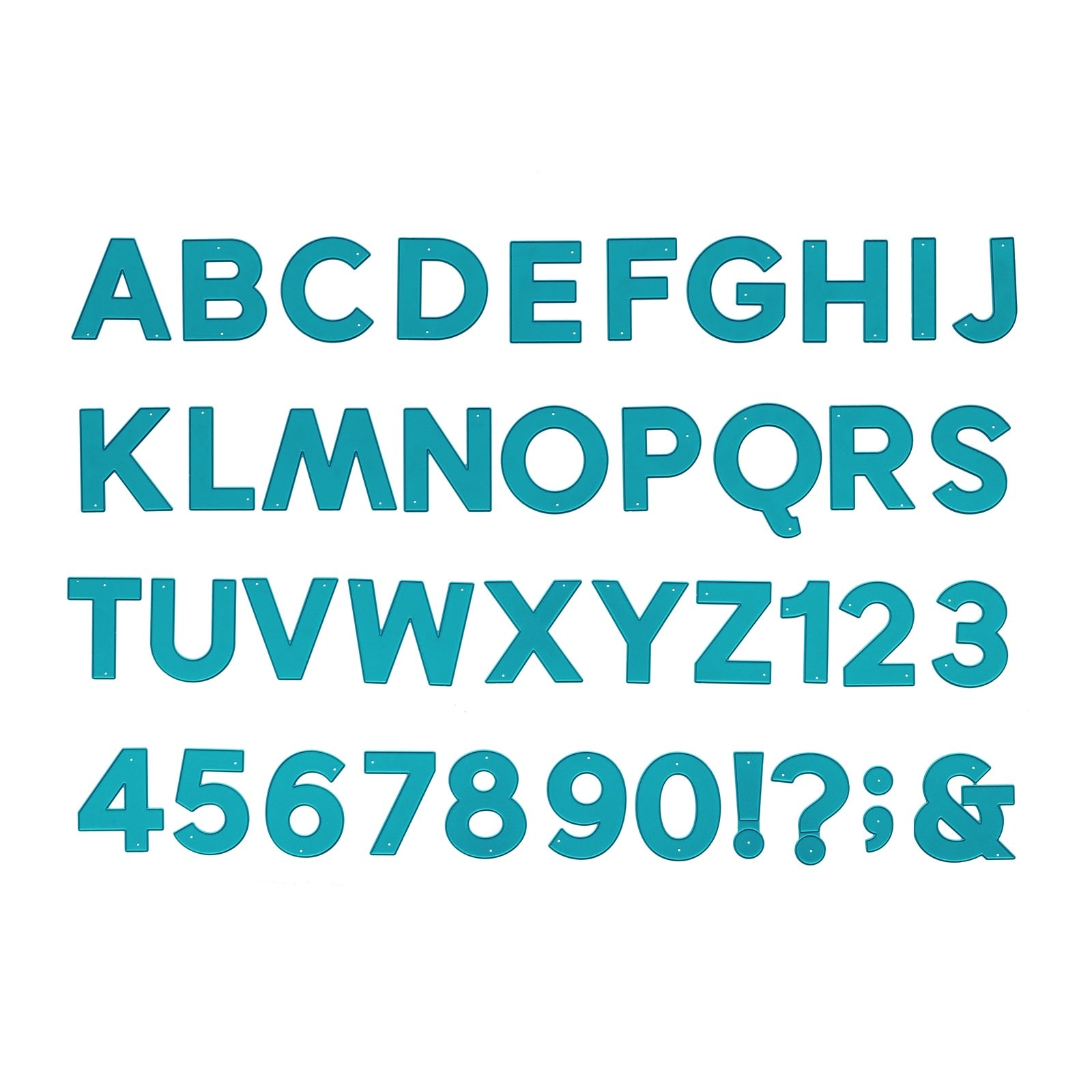 We R Makers 2" San Serif Large Alphabet Dies Set
