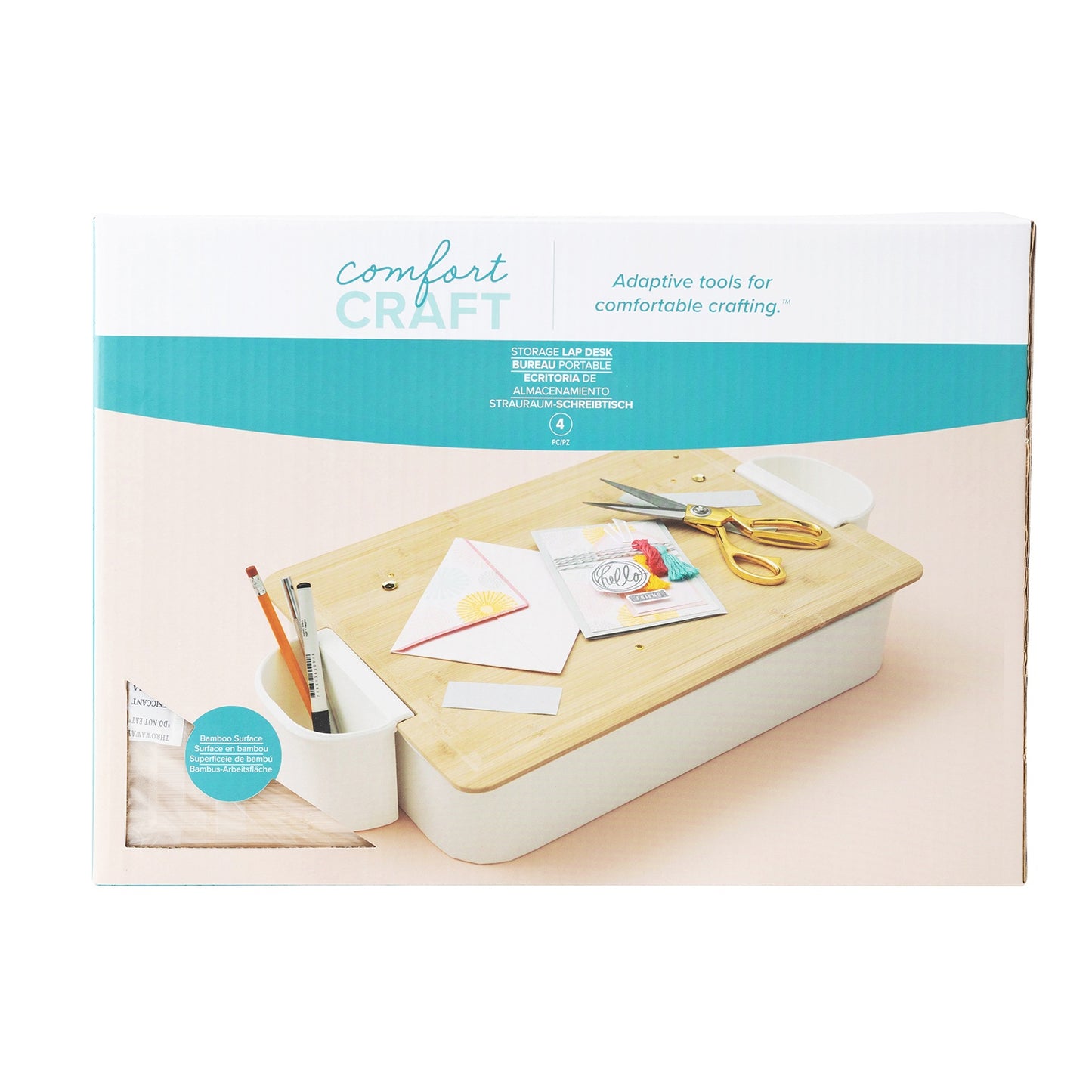We R Comfort Craft Crafter's Lap Desk-4 Piece