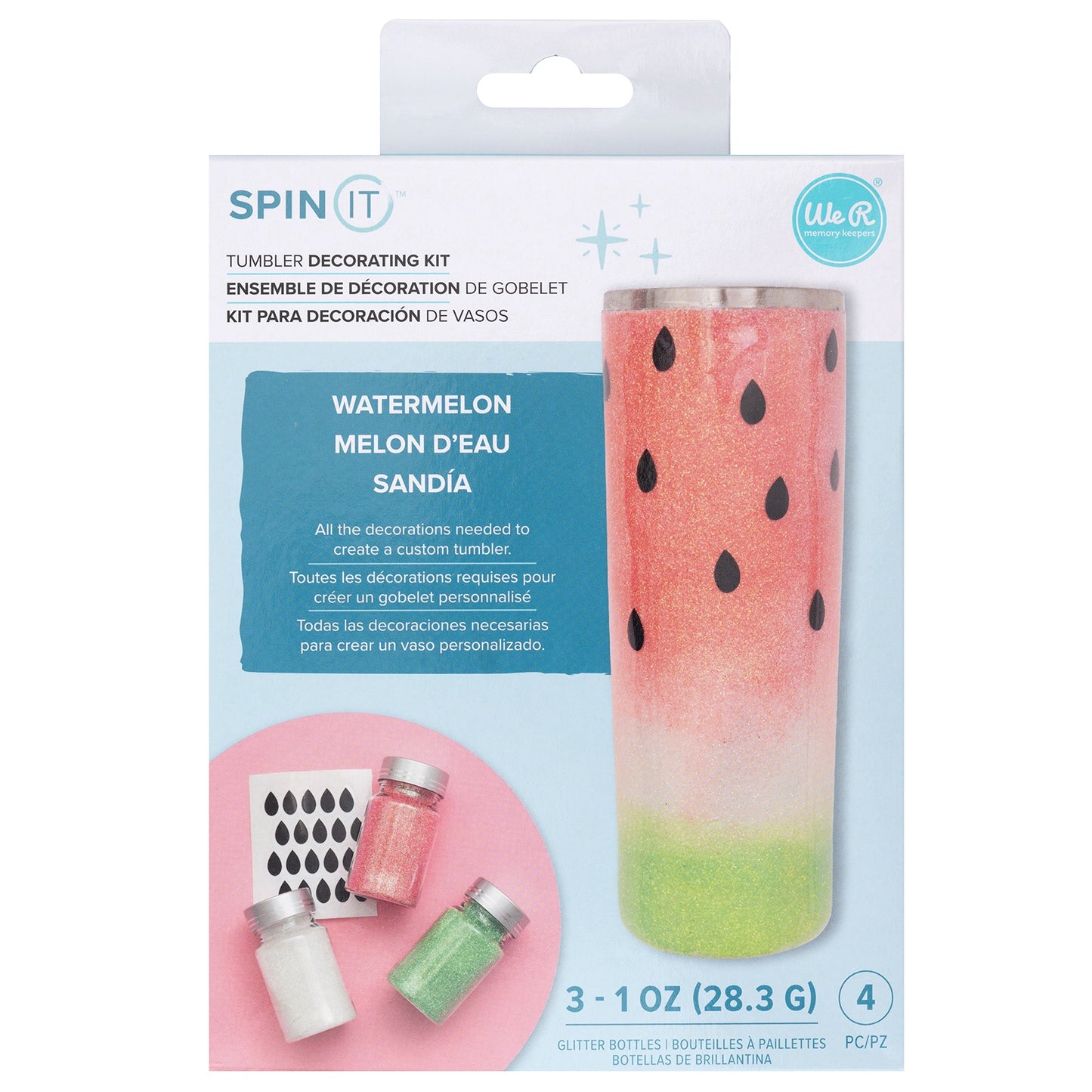 We R Spin It Decorating Kit-Watermelon
