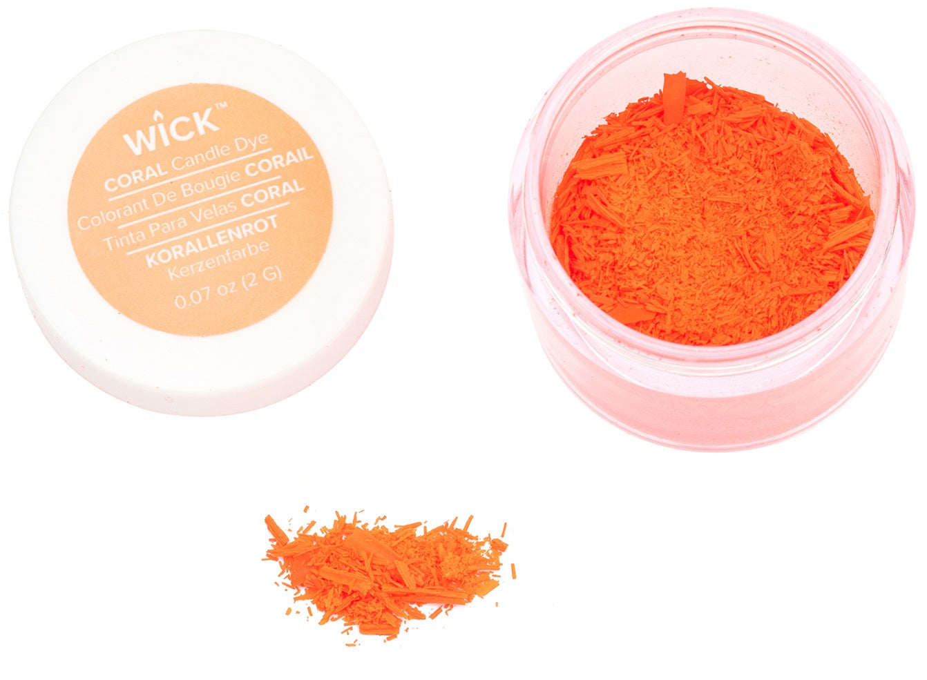 We R Memory Keepers Wick Candle Making Dye-Coral
