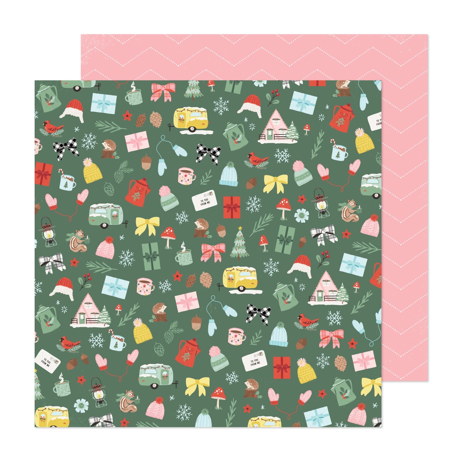 Cute & Crafty Double-Sided Cardstock 12X12- Select Style - 842715072824