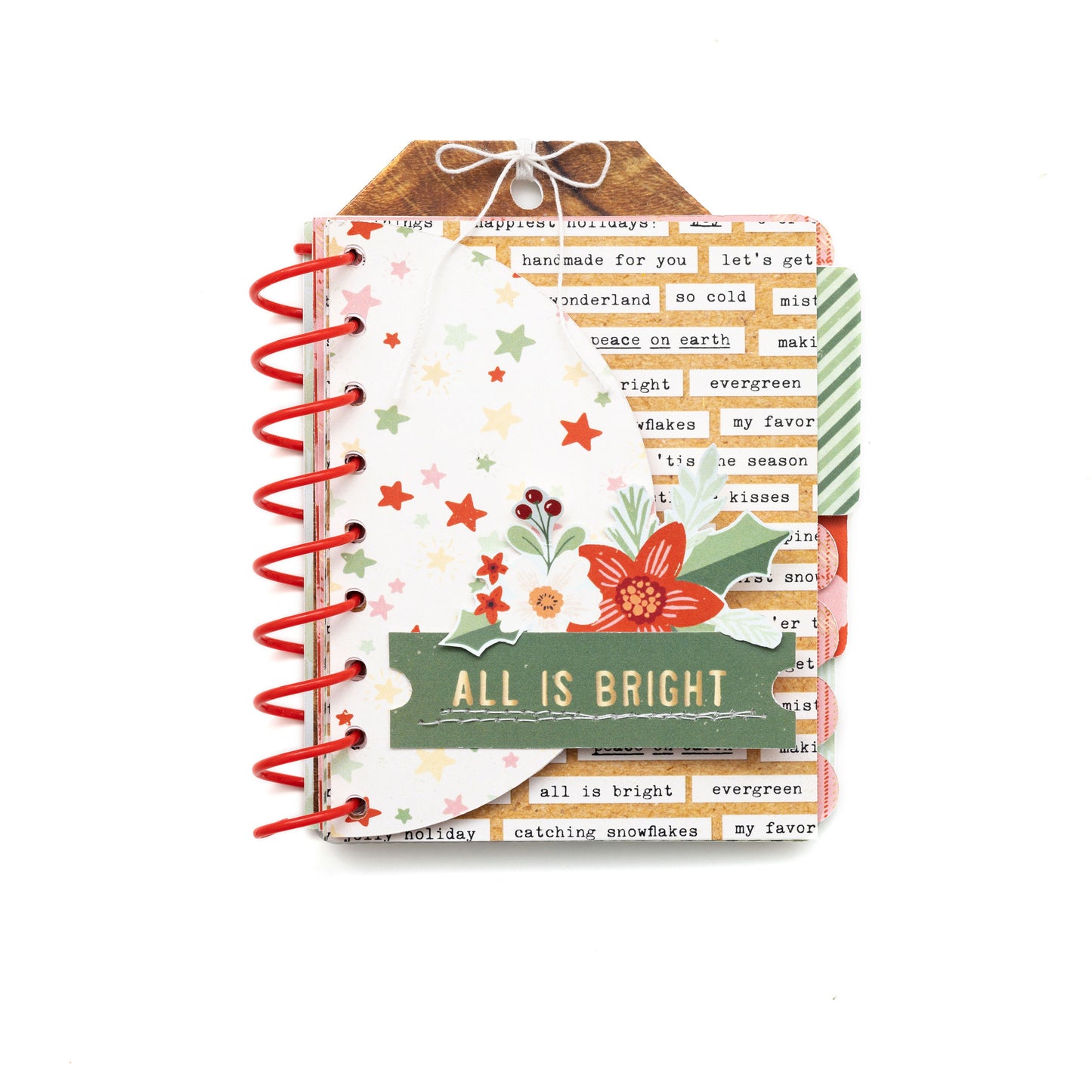 Crate Paper Single-Sided Paper Pad 6"X8" 36/Pkg-Mittens & Mistletoe
