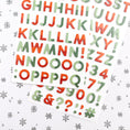 Load image into Gallery viewer, Mittens & Mistletoe Thickers Stickers 146/Pkg-Warm & Cozy Alphabet
