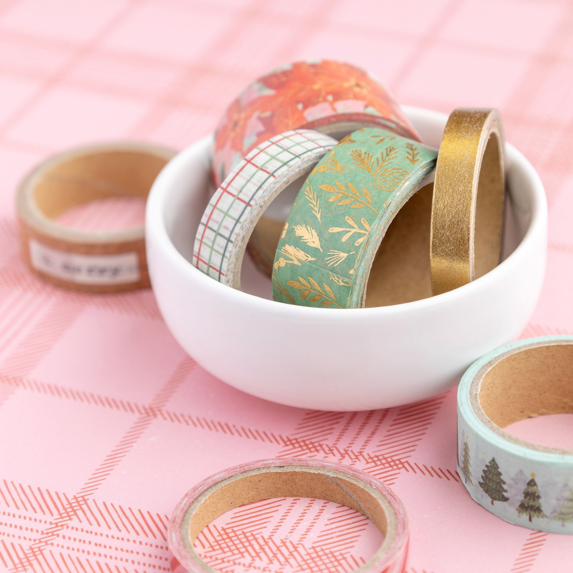  Cratey Winter PET Washi Tapes for Journaling, Scrapbooking &  Crafting. Cut & Use as Christmas Ice Theme Stickers in Your Junk Journals,  Crafts, or Planners : Arts, Crafts & Sewing